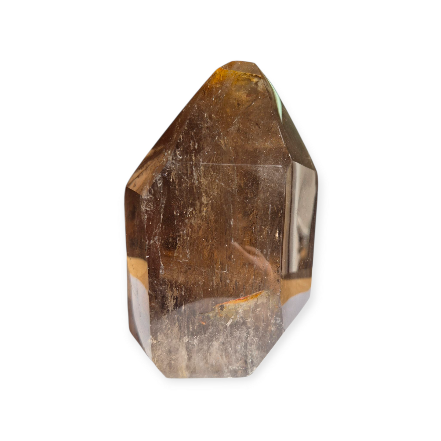 Crystals - Smoky Quartz Polished Freeform Point/Tower