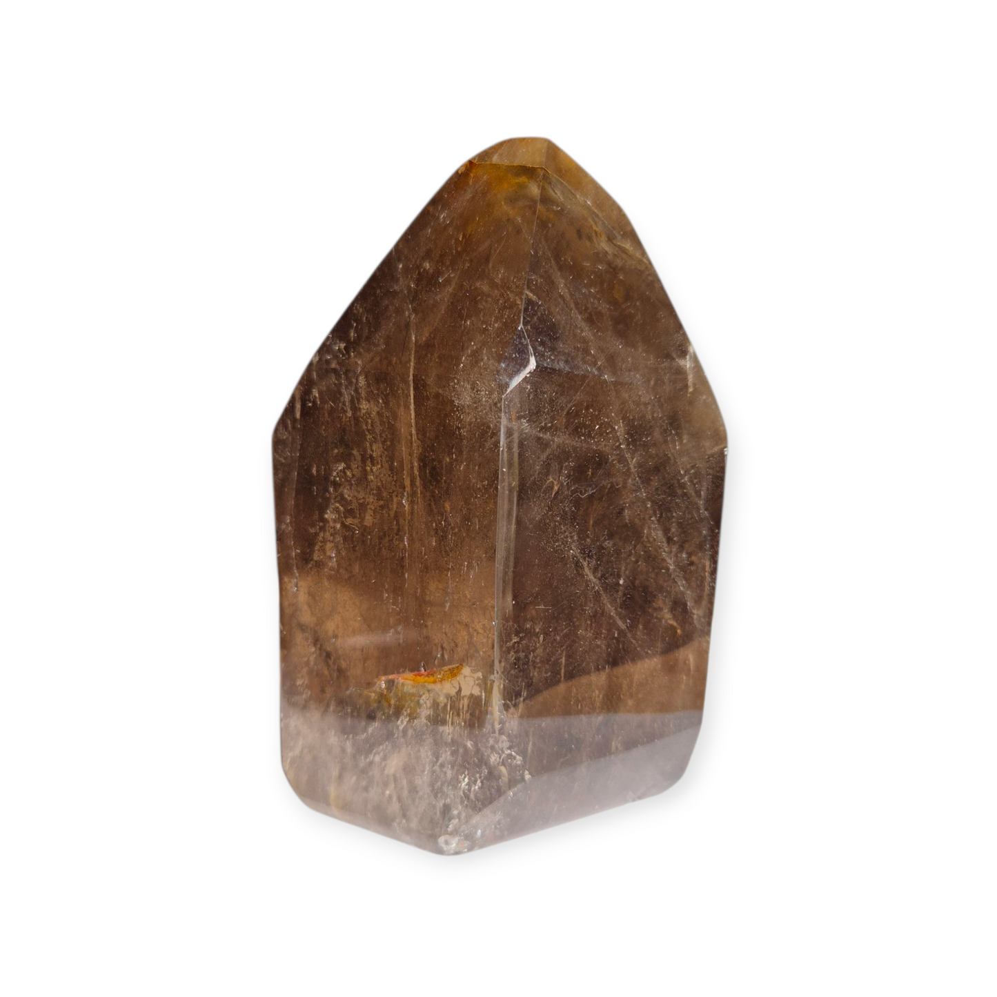 Crystals - Smoky Quartz Polished Freeform Point/Tower