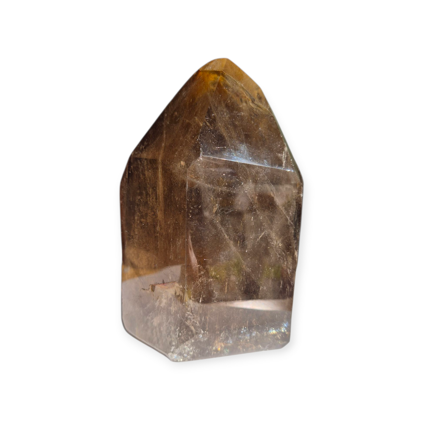 Crystals - Smoky Quartz Polished Freeform Point/Tower