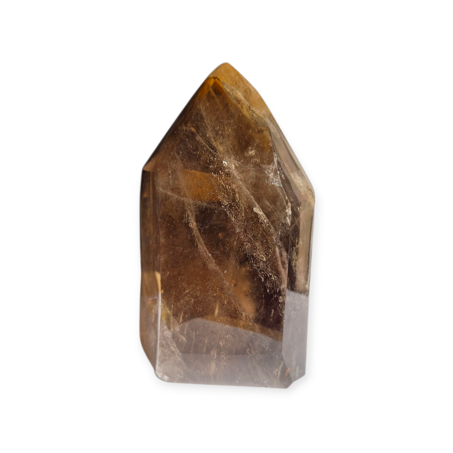 Crystals - Smoky Quartz Polished Freeform Point/Tower