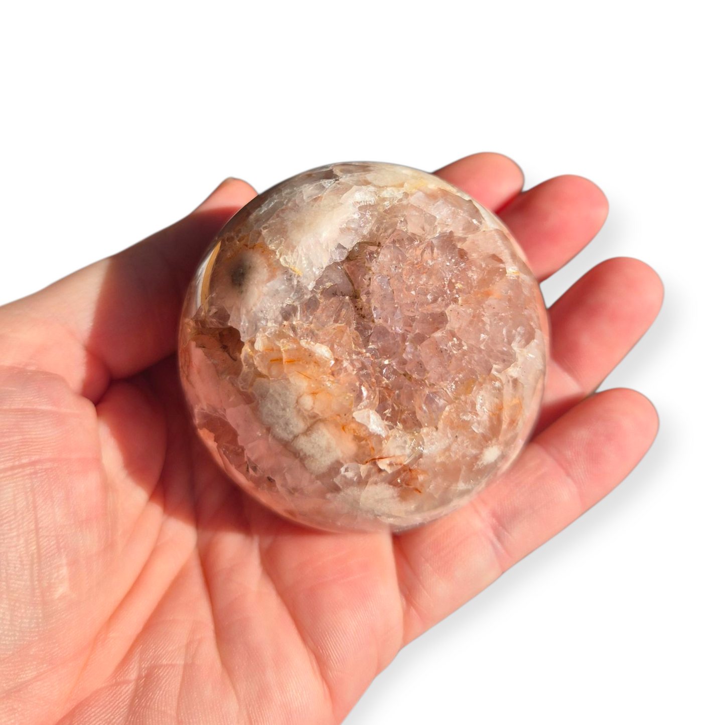 Crystals - Pink Amethyst Sphere