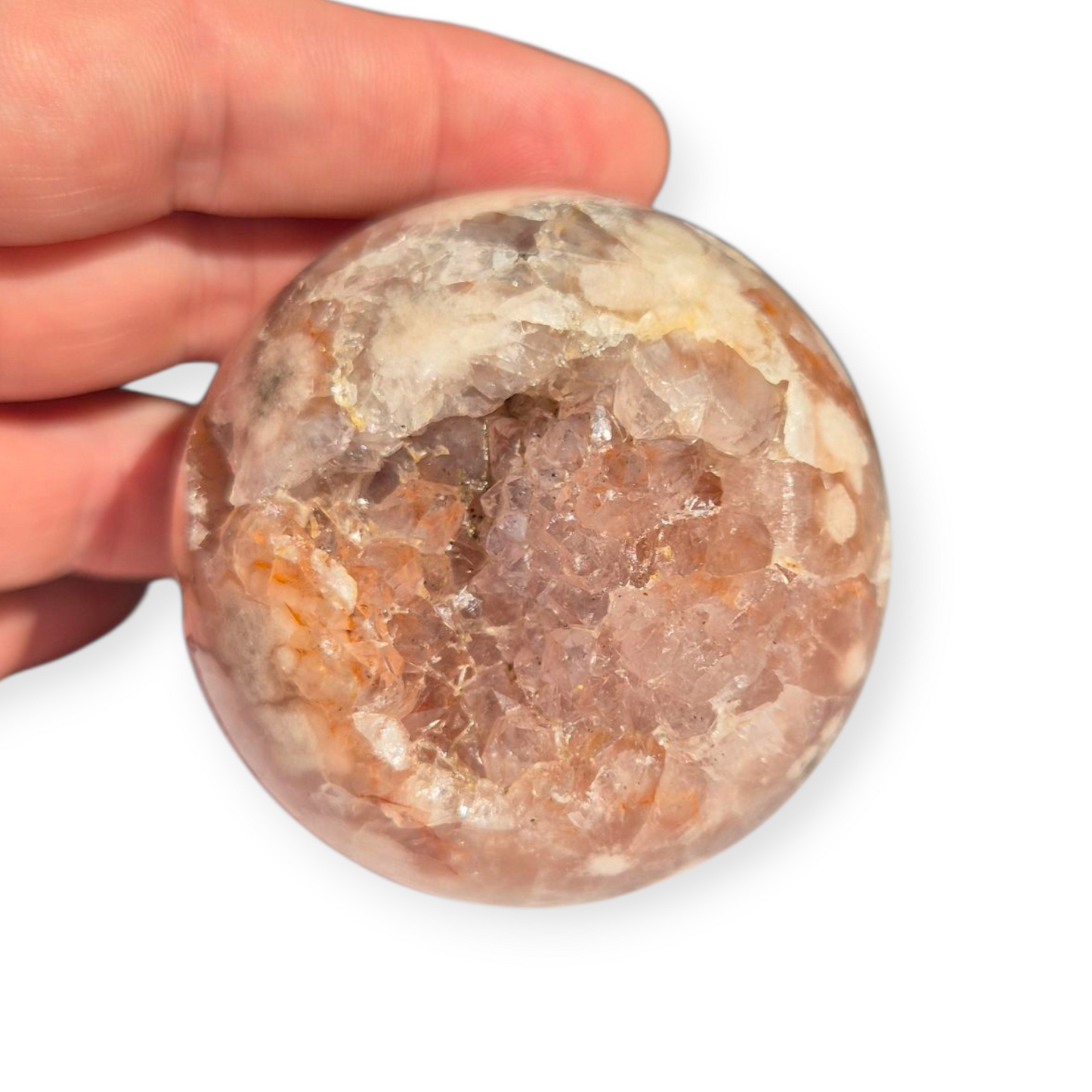 Crystals - Pink Amethyst Sphere