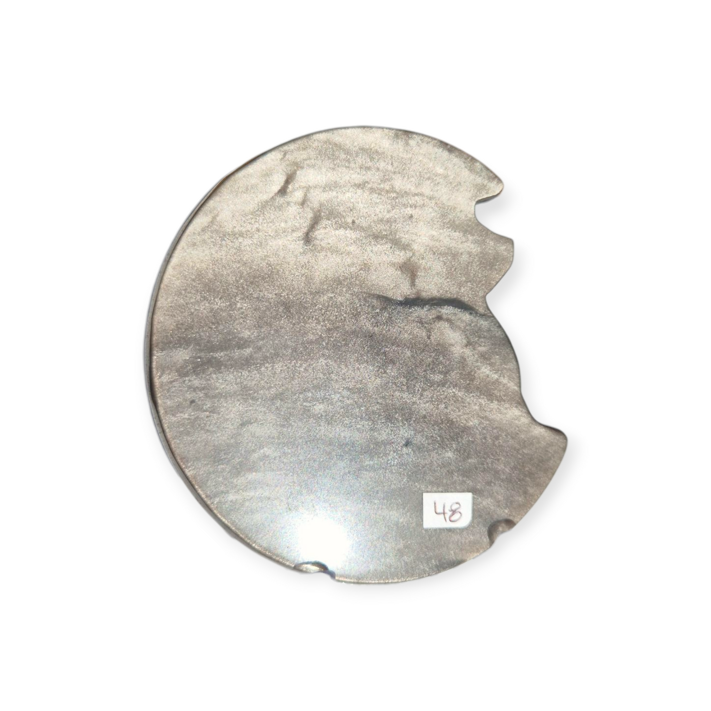 Crystals - Silver Sheen Obsidian Kitsune Carving