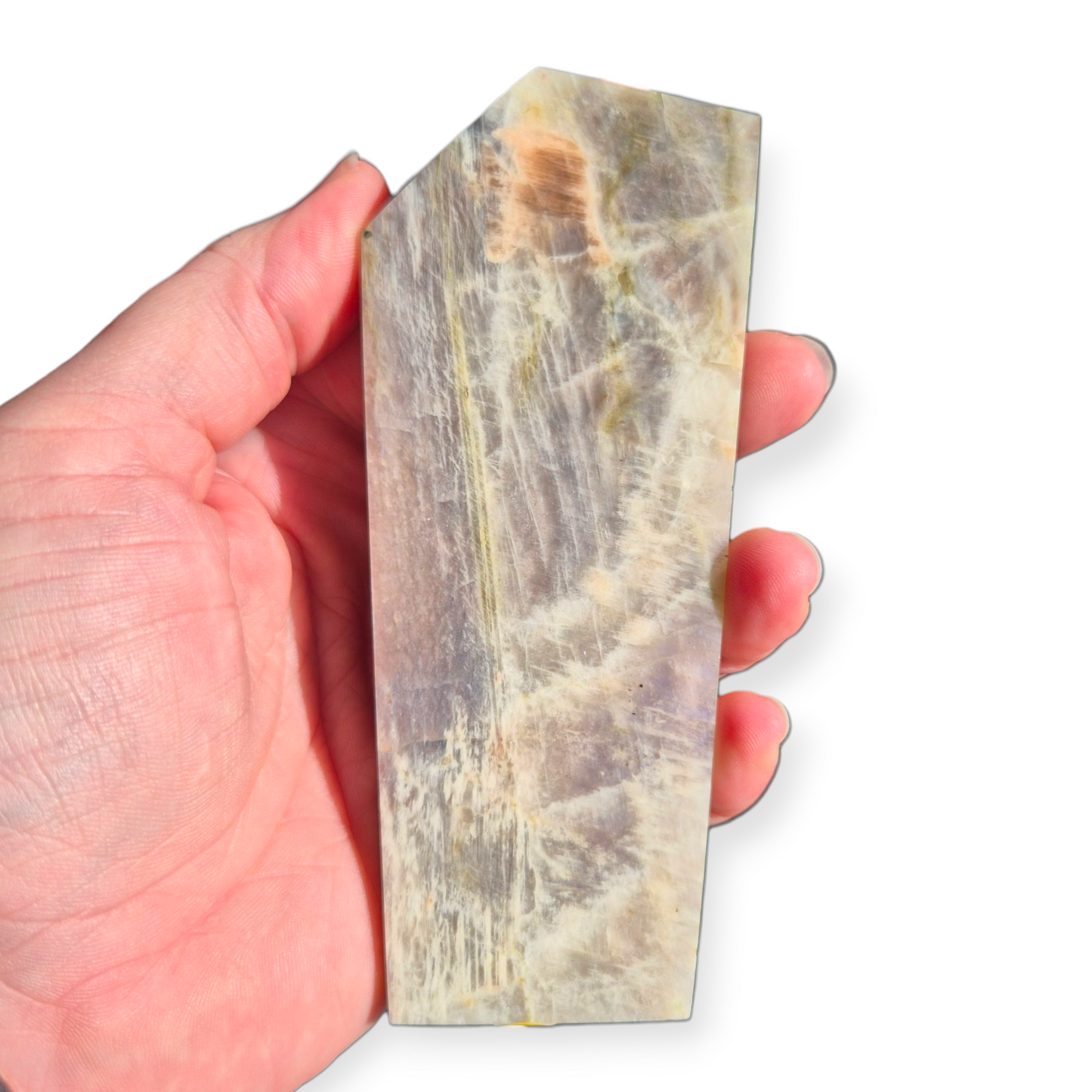 Crystals - Sunstone-Moonstone Polished Slab