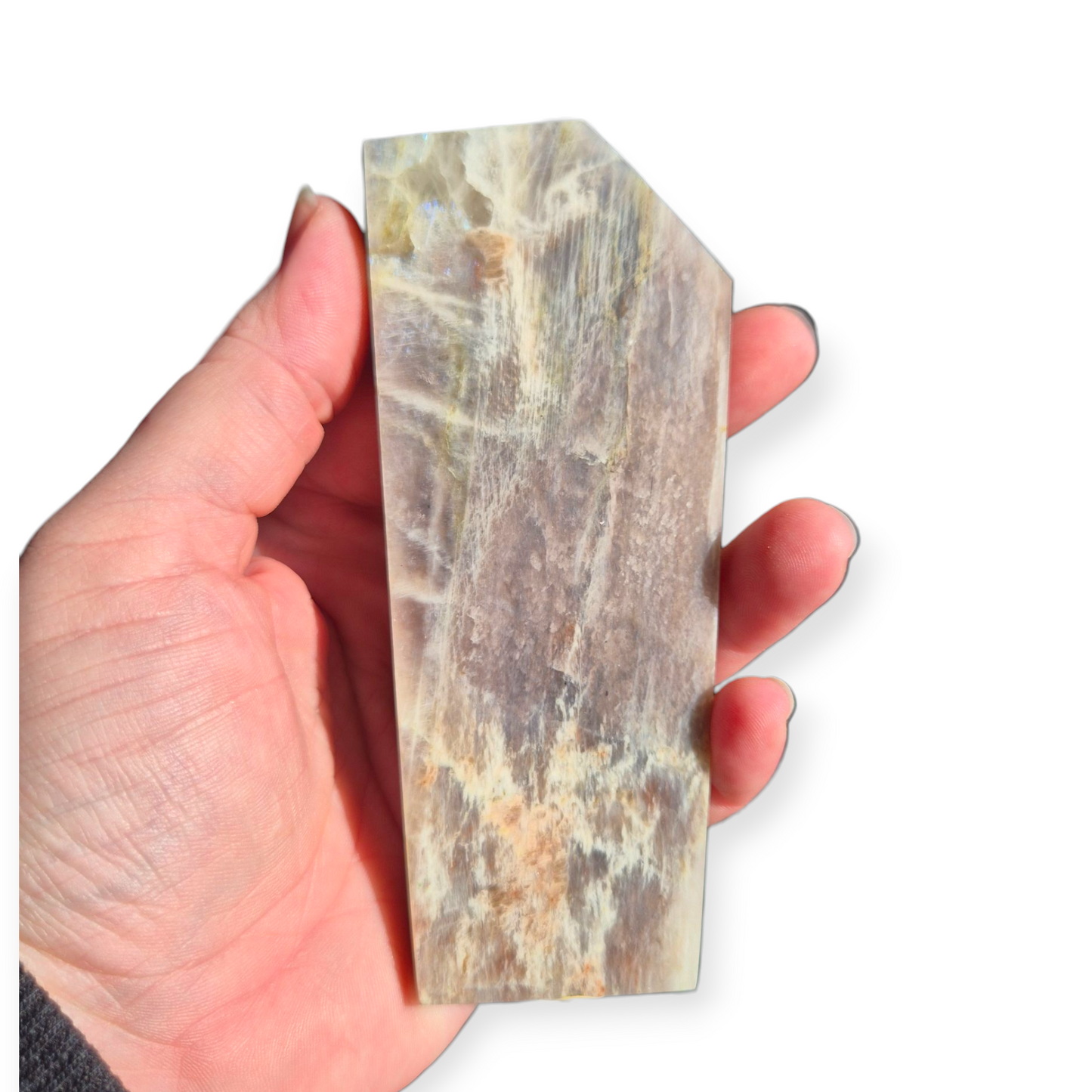 Crystals - Sunstone-Moonstone Polished Slab