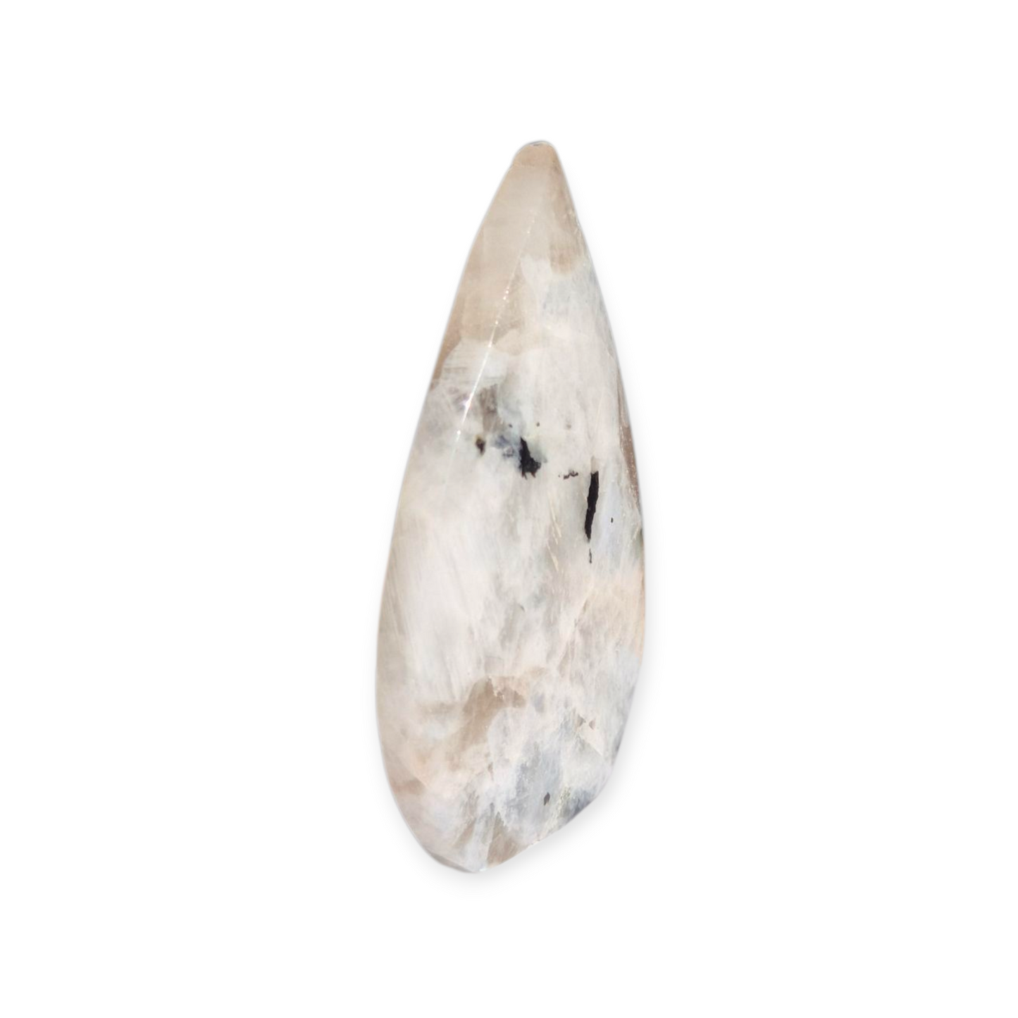 Crystals - Rainbow Moonstone (with Smoky Quartz inclusions) Freeform
