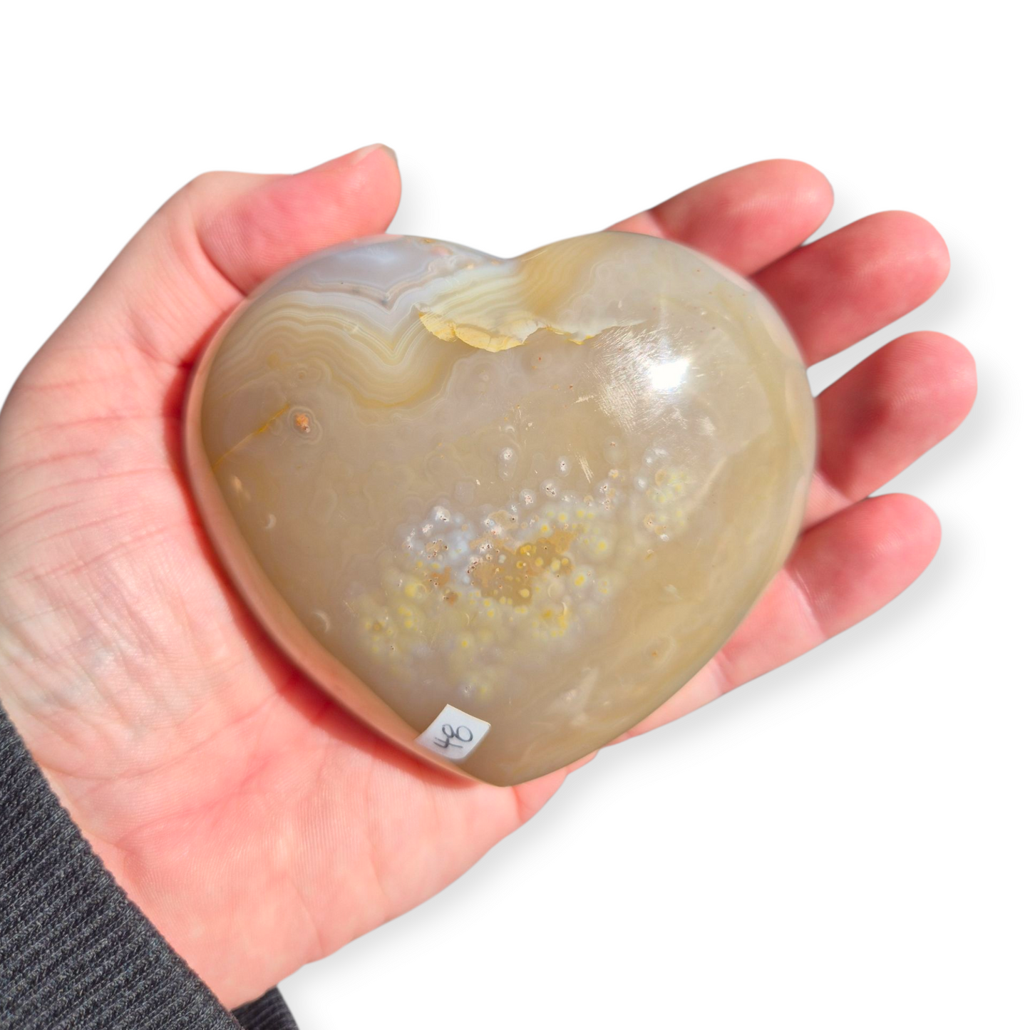Crystals - Agate Polished Heart