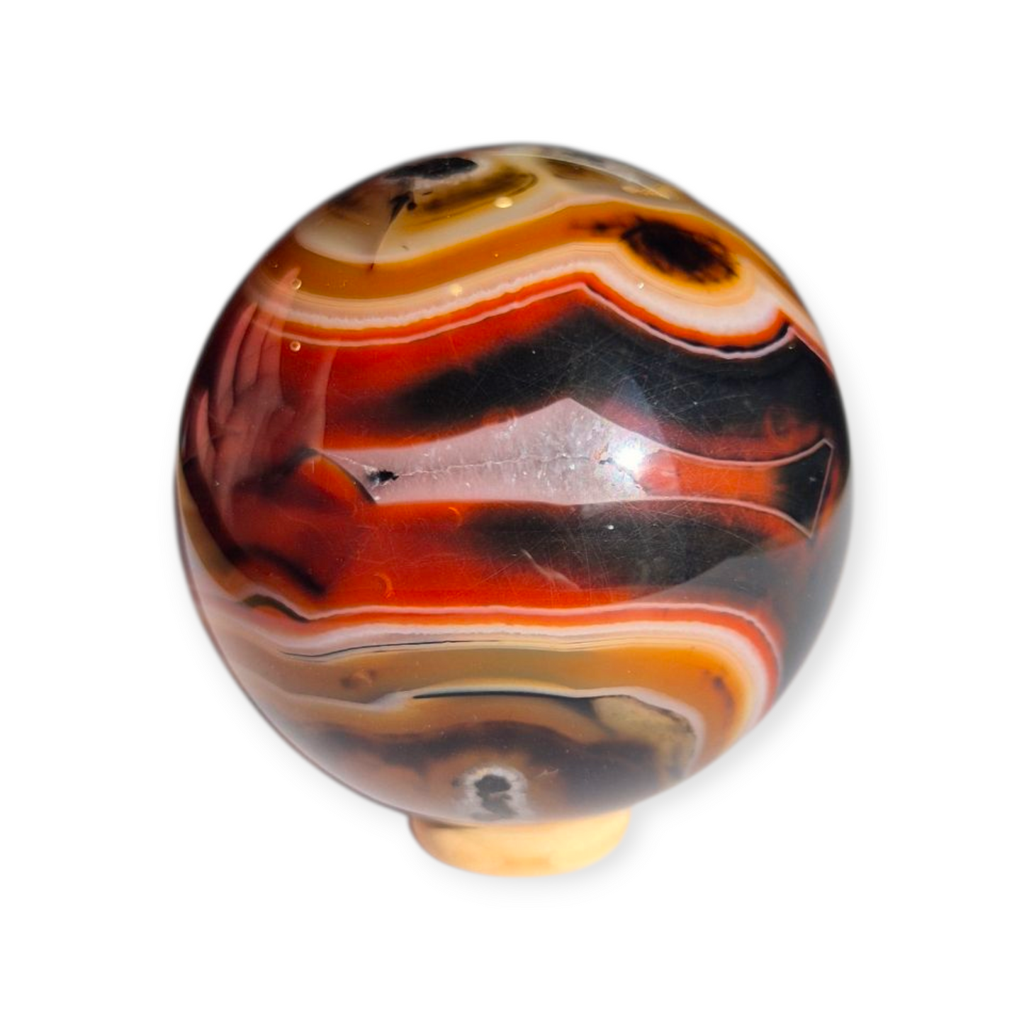 Crystals - Sardonyx Sphere