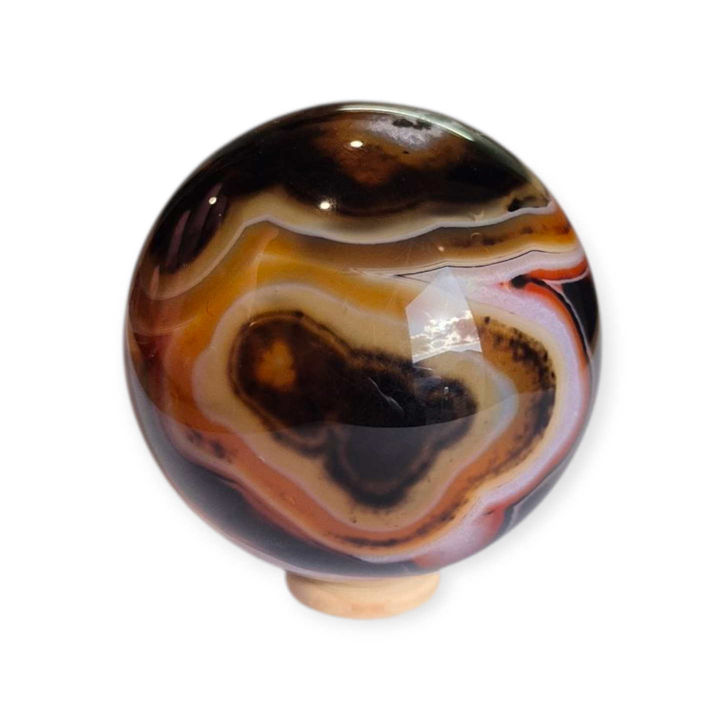 Crystals - Sardonyx Sphere