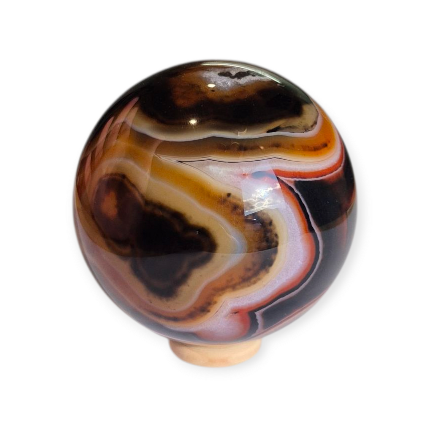 Crystals - Sardonyx Sphere