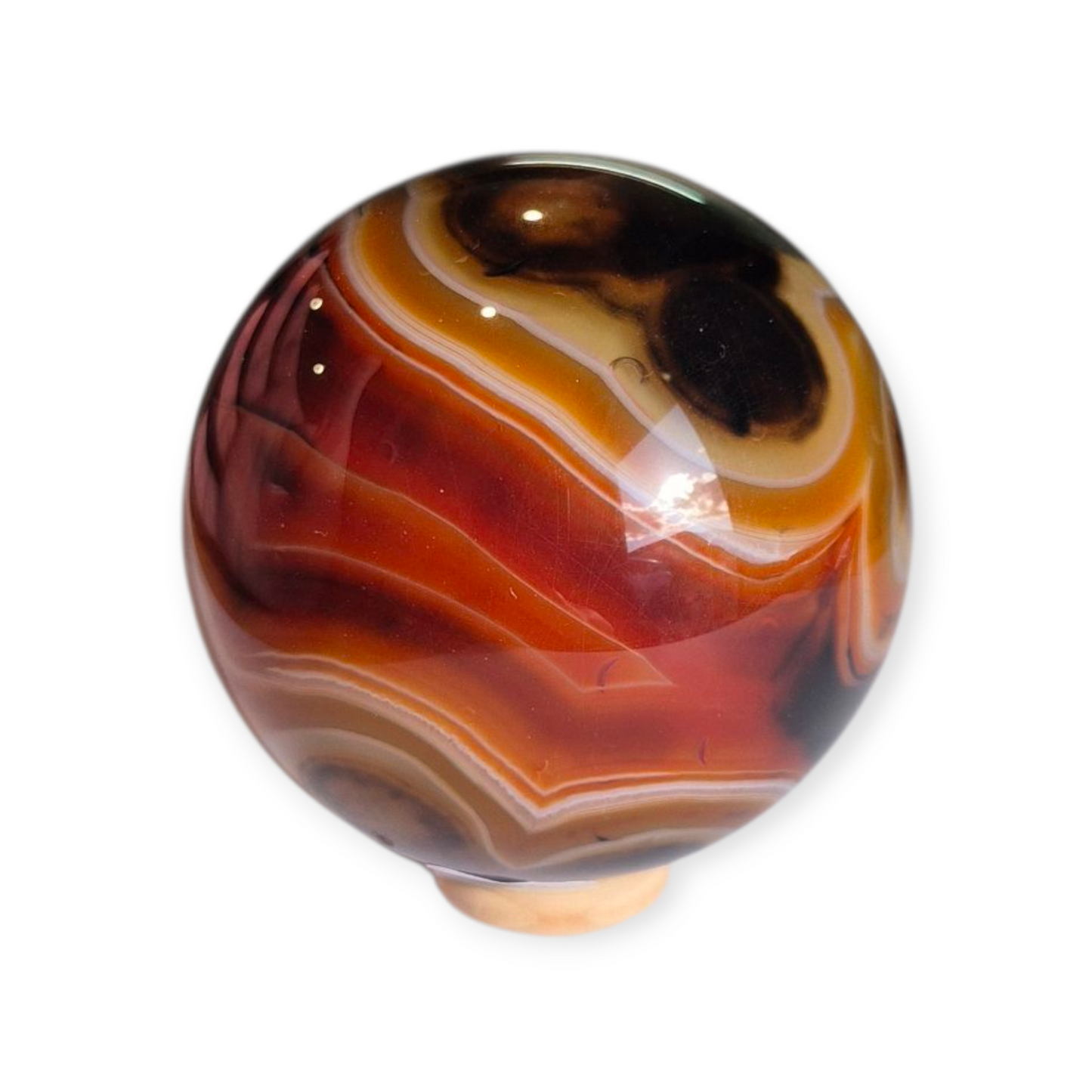 Crystals - Sardonyx Sphere