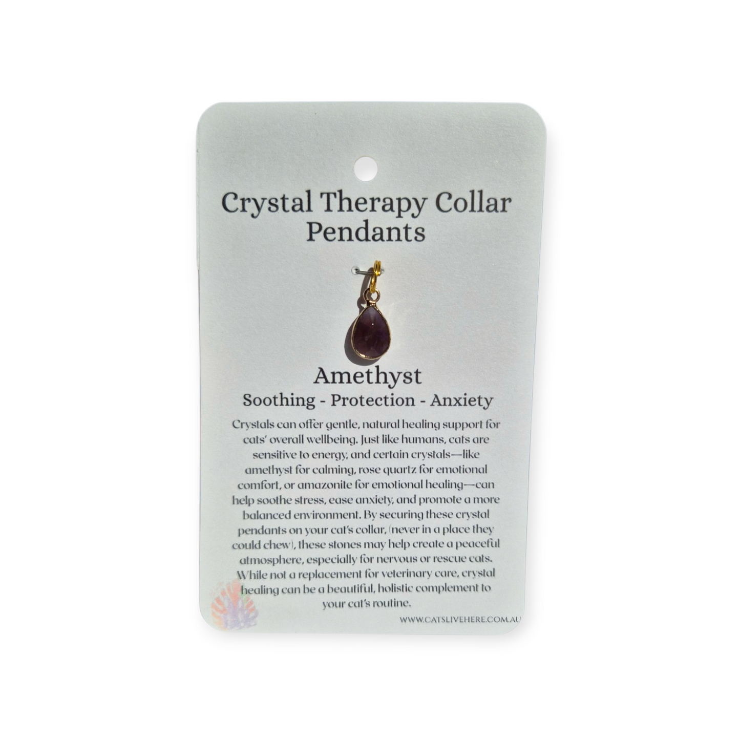 Crystals - Crystal Therapy Collar Pendant