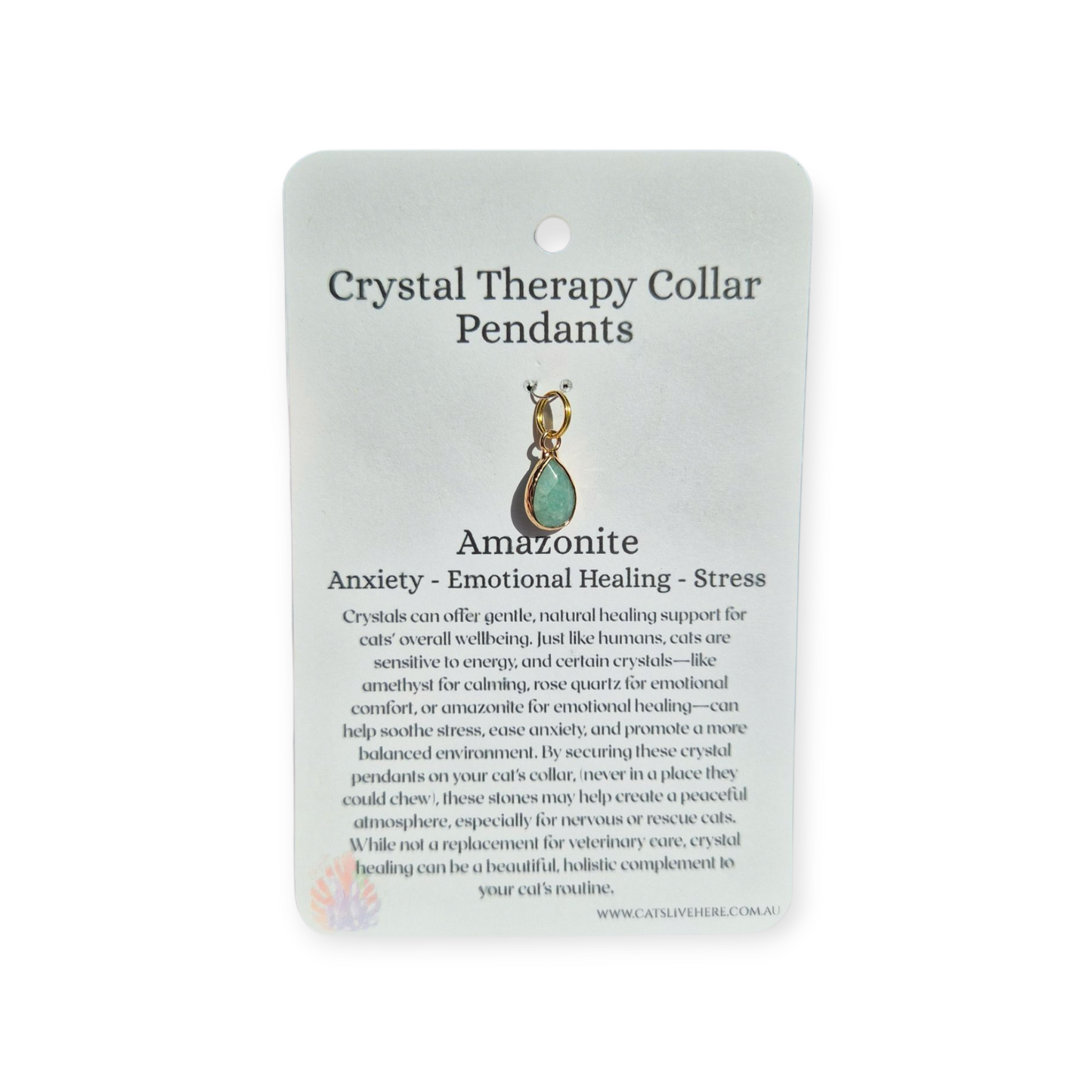 Crystals - Crystal Therapy Collar Pendant