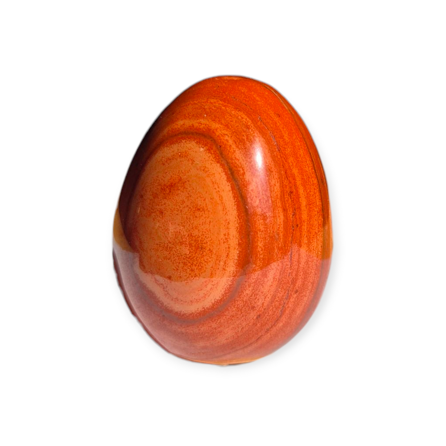 Crystals - Red Jasper Polished Egg