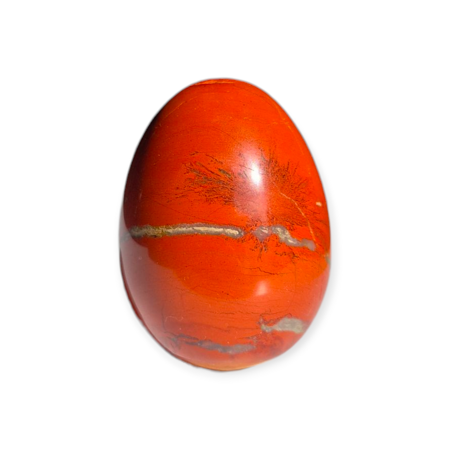 Crystals - Red Jasper Polished Egg