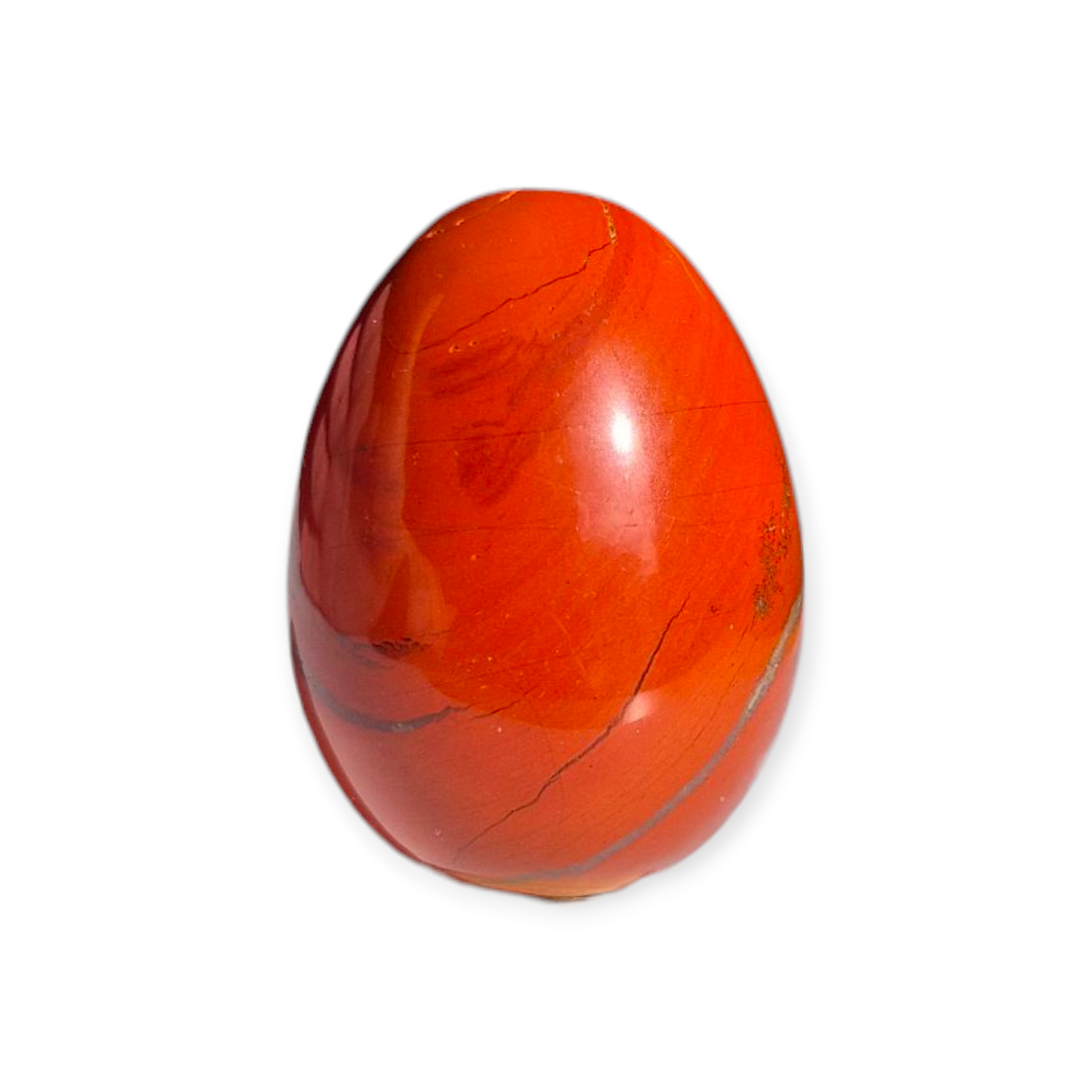 Crystals - Red Jasper Polished Egg
