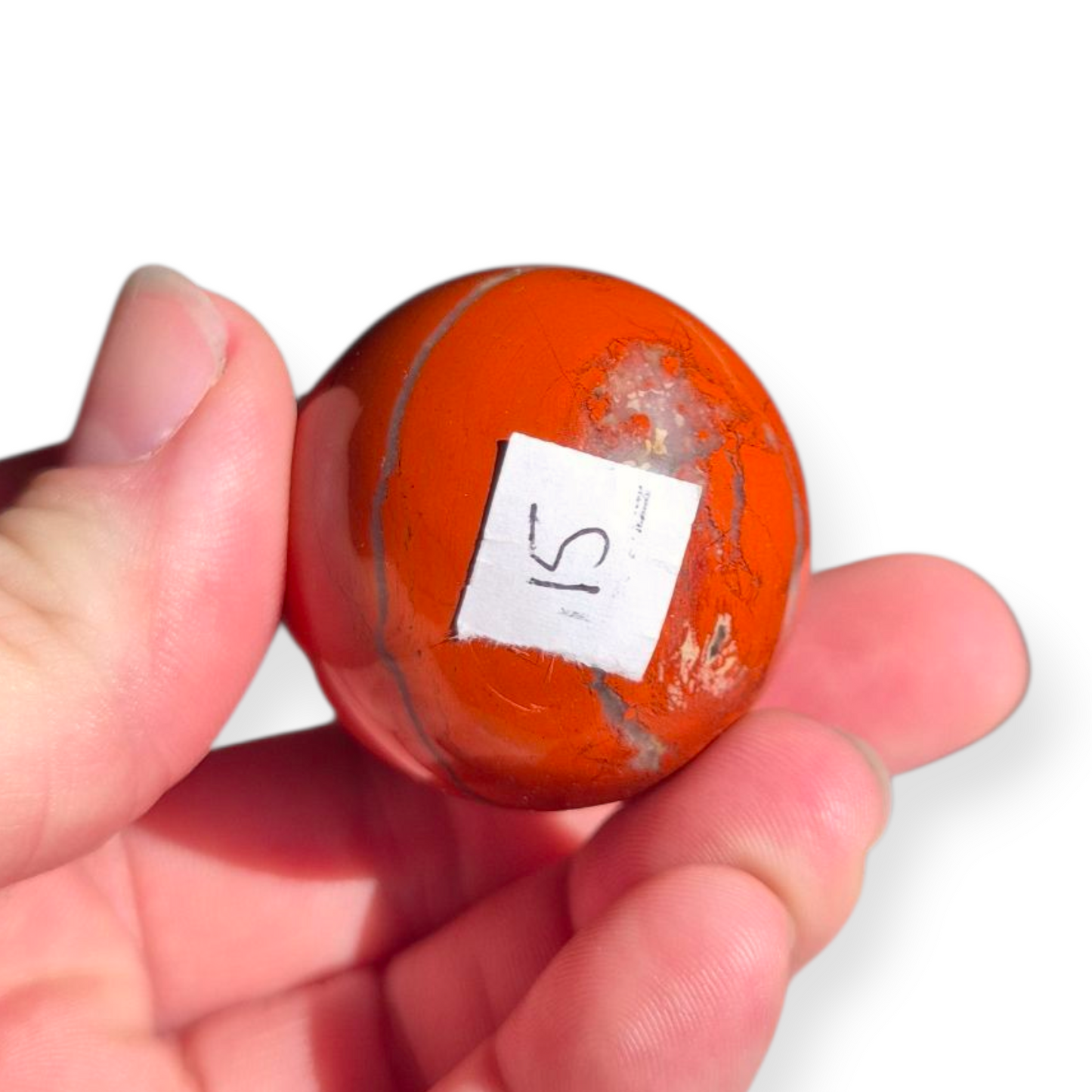 Crystals - Red Jasper Polished Egg