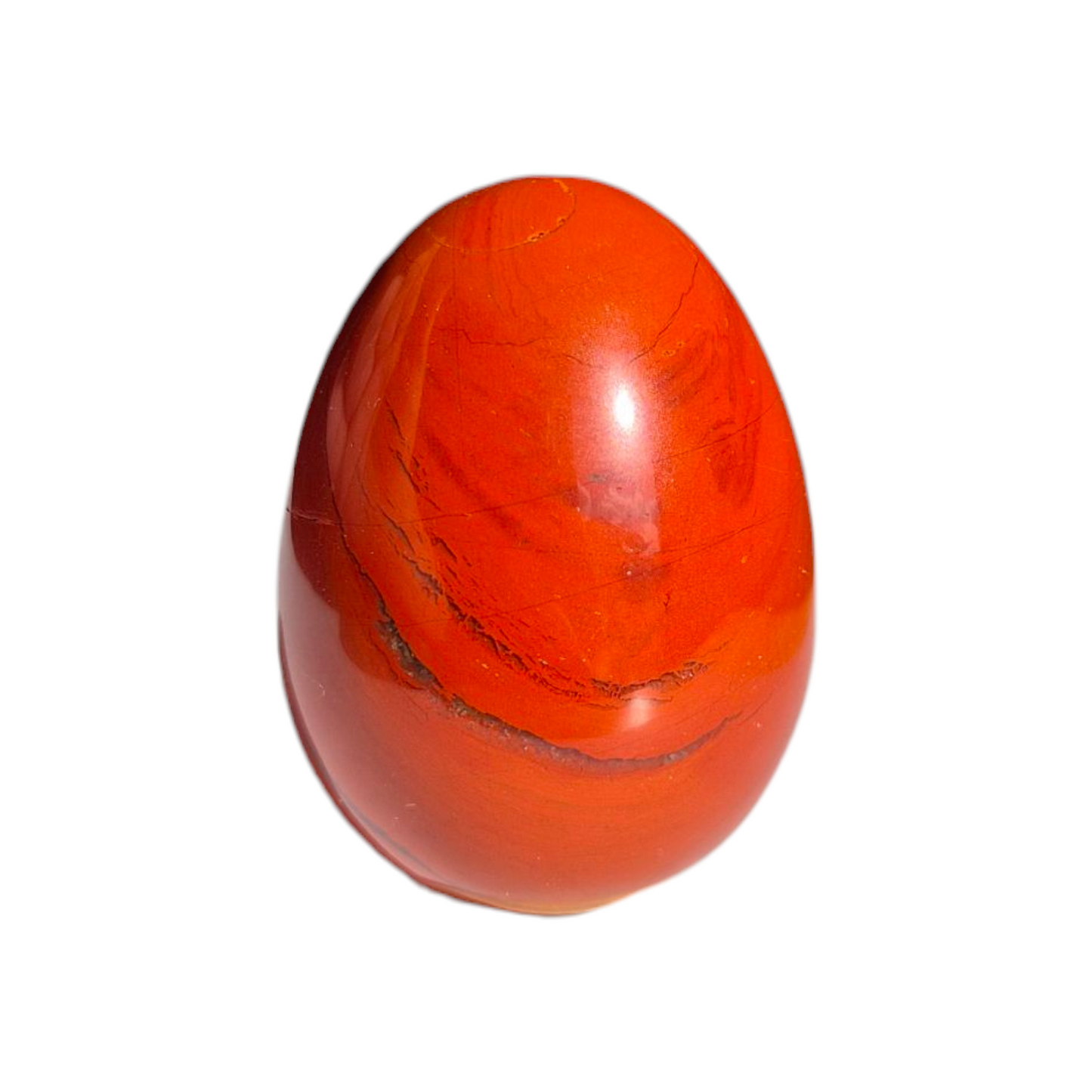 Crystals - Red Jasper Polished Egg