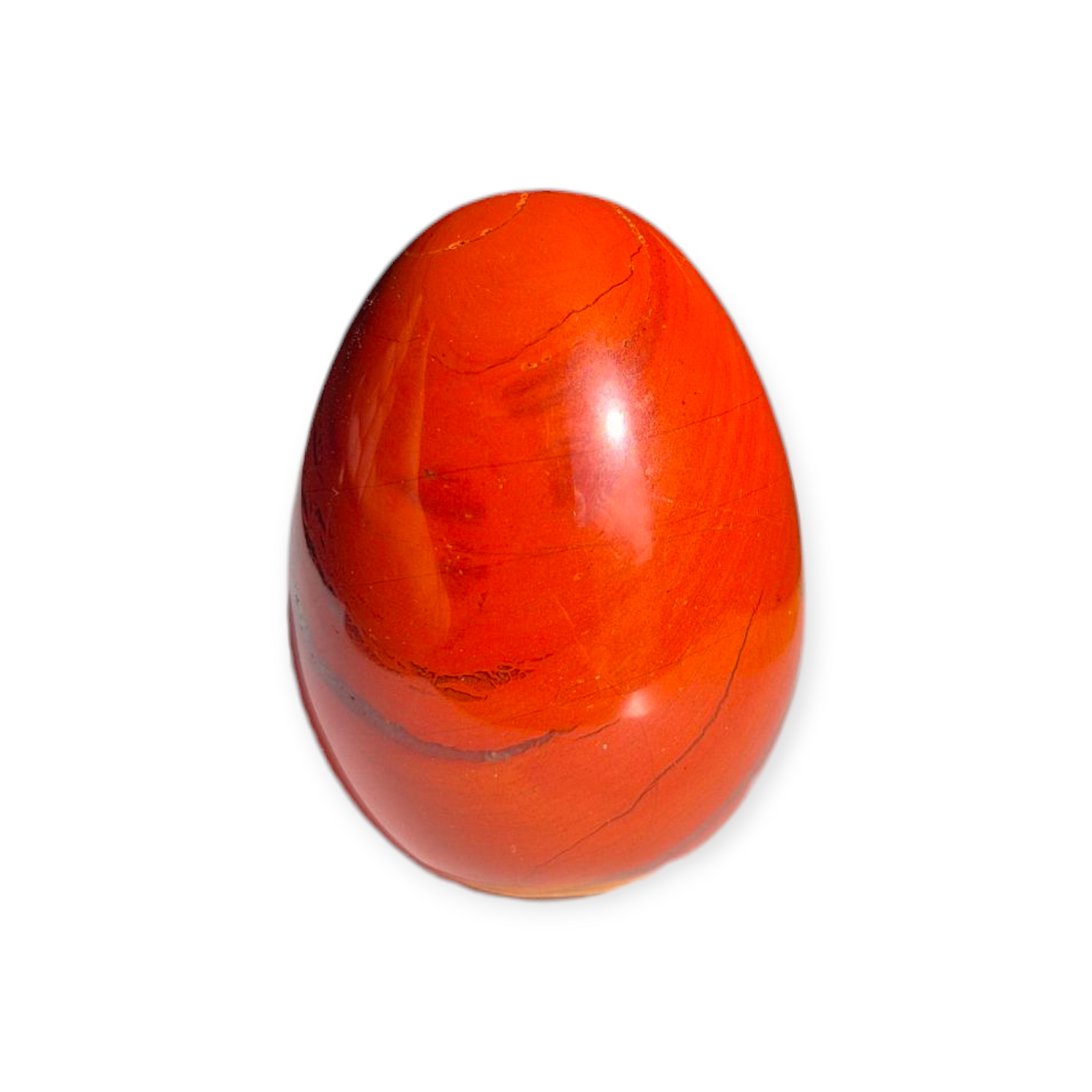 Crystals - Red Jasper Polished Egg