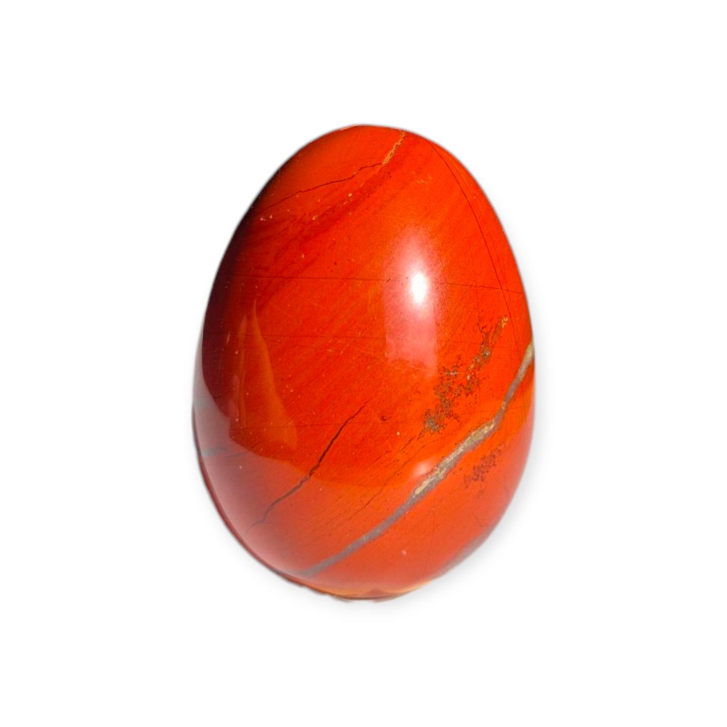 Crystals - Red Jasper Polished Egg