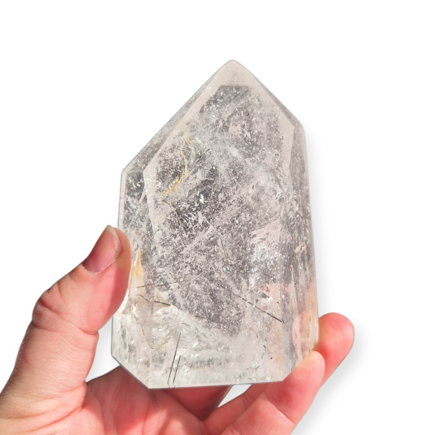 Crystals - Tourmalinated Quartz Generator/Tower (Super High Grade)