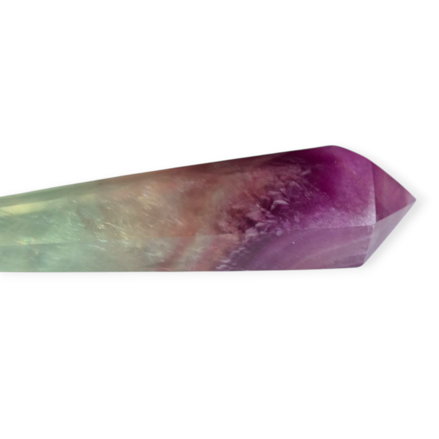 Crystals - Rainbow Fluorite Wand