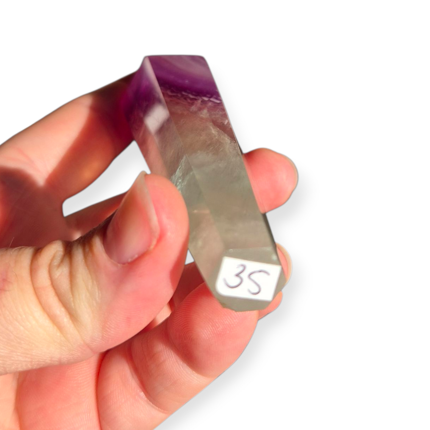 Crystals - Rainbow Fluorite Wand