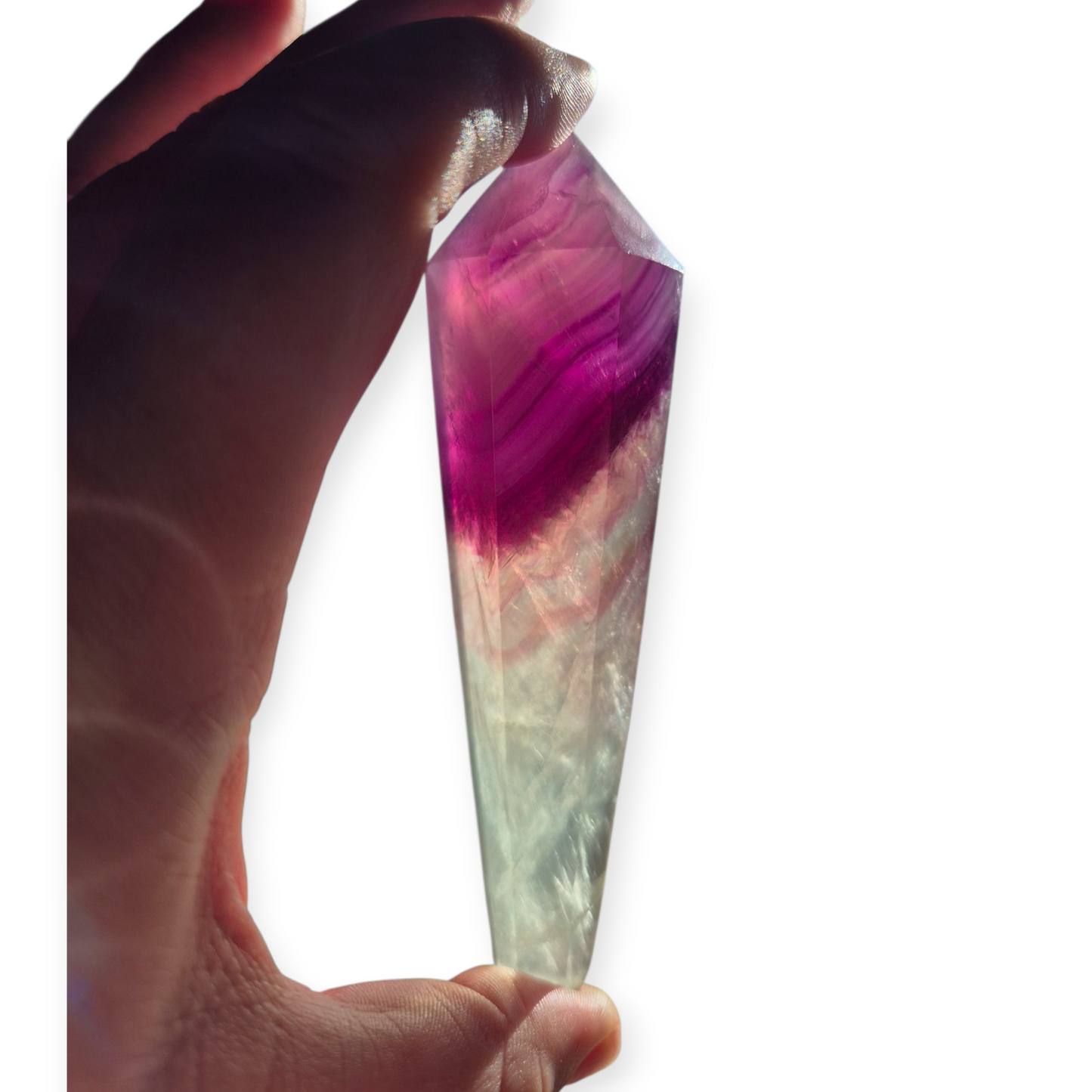 Crystals - Rainbow Fluorite Wand
