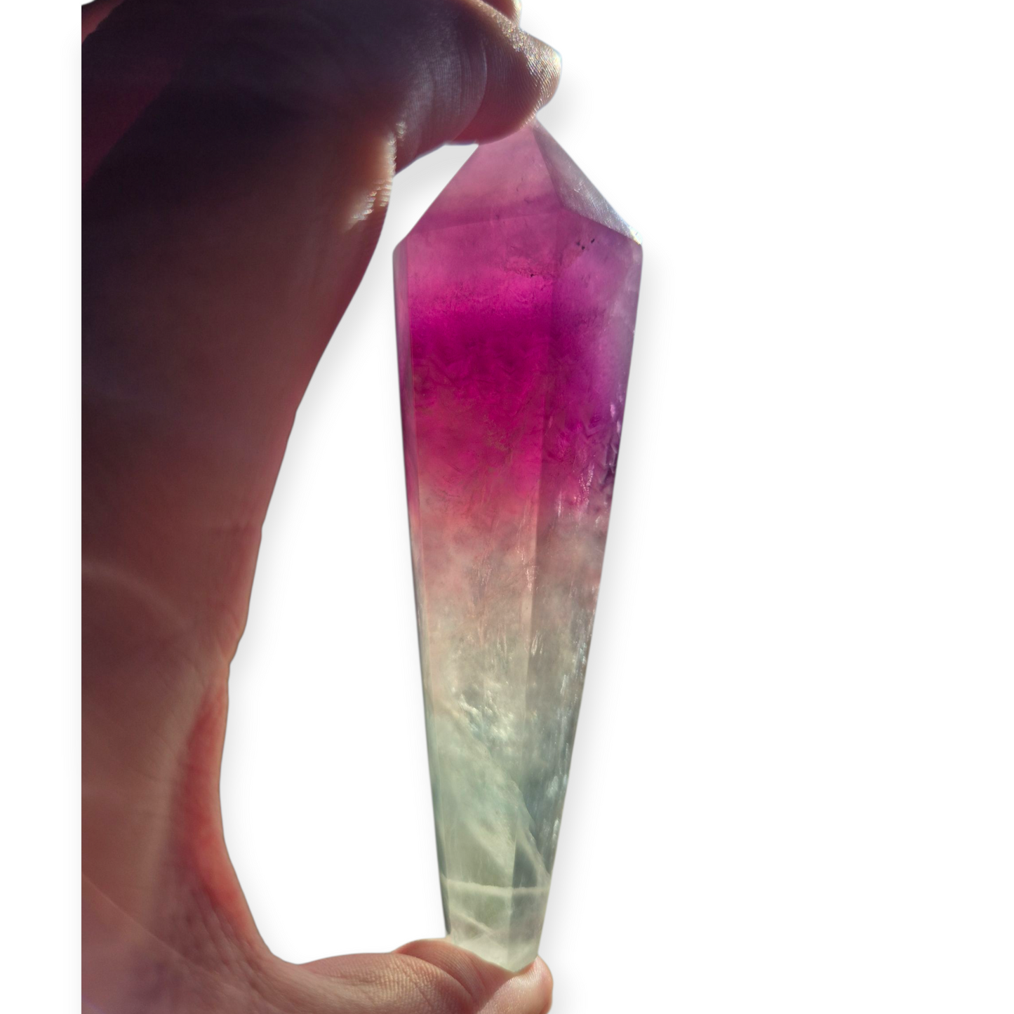 Crystals - Rainbow Fluorite Wand