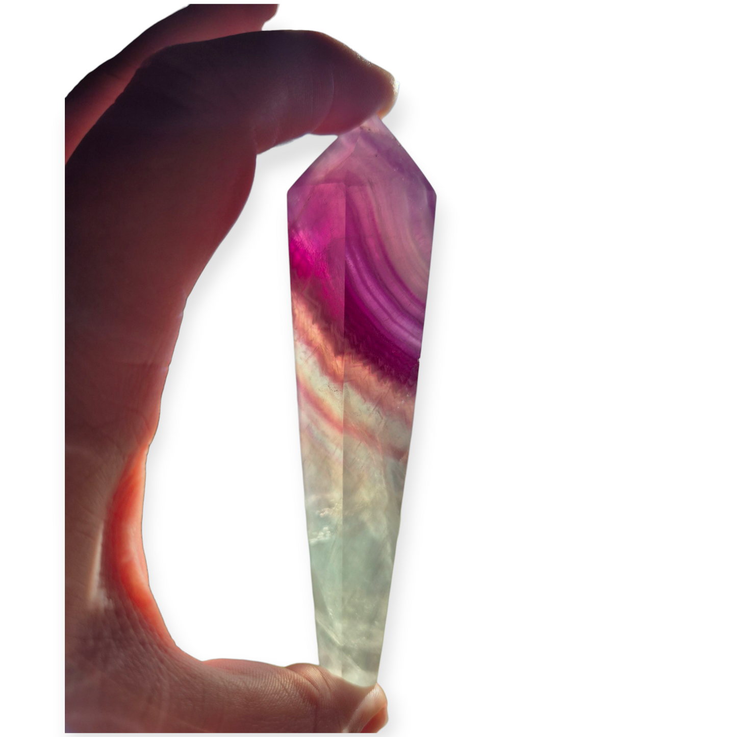 Crystals - Rainbow Fluorite Wand