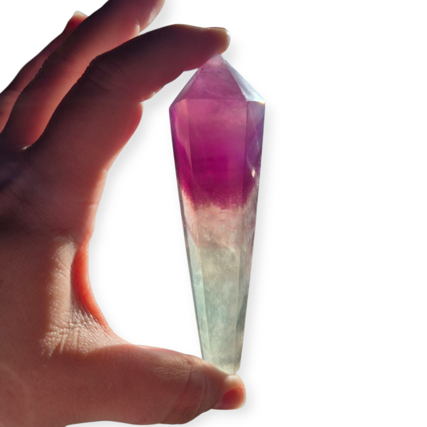 Crystals - Rainbow Fluorite Wand