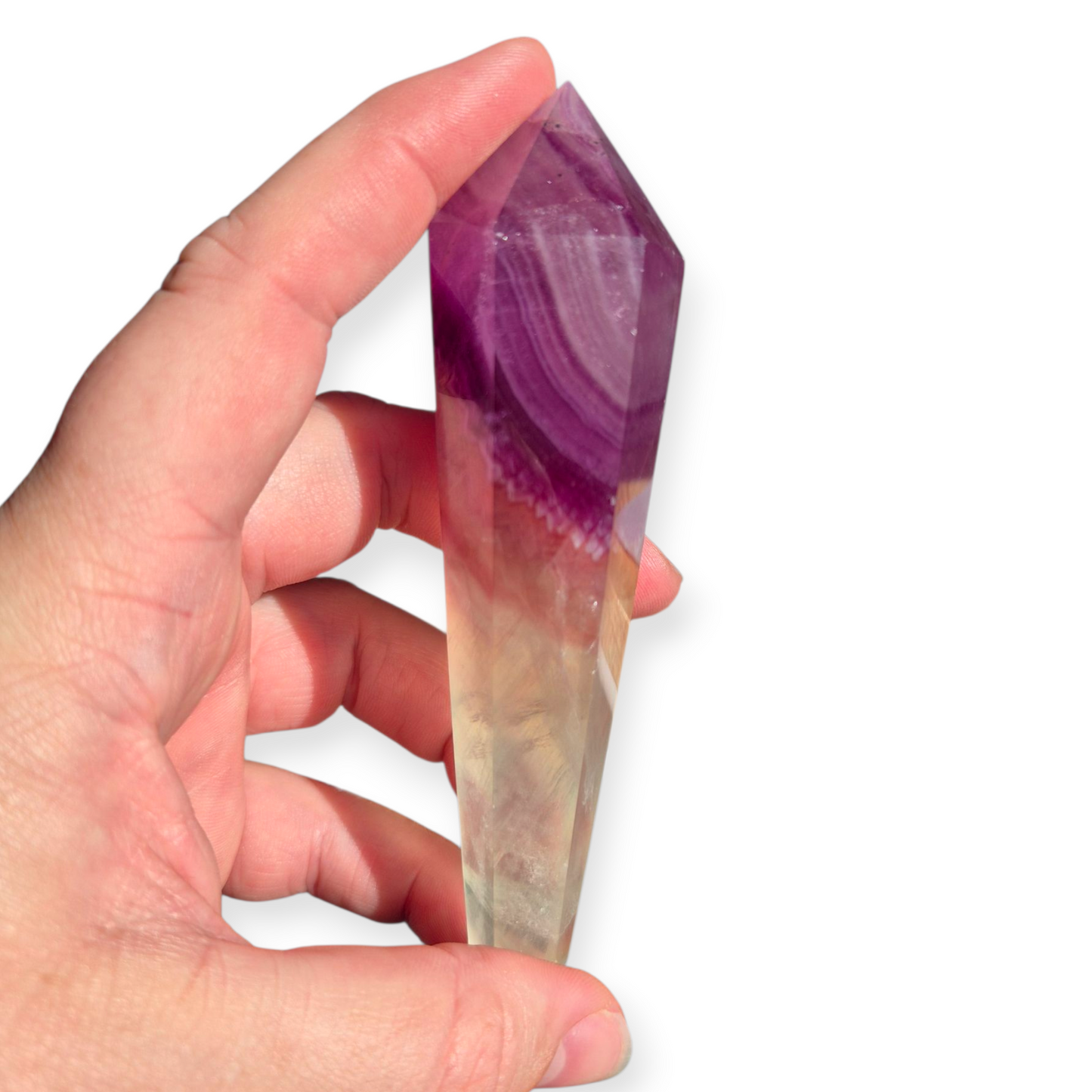 Crystals - Rainbow Fluorite Wand