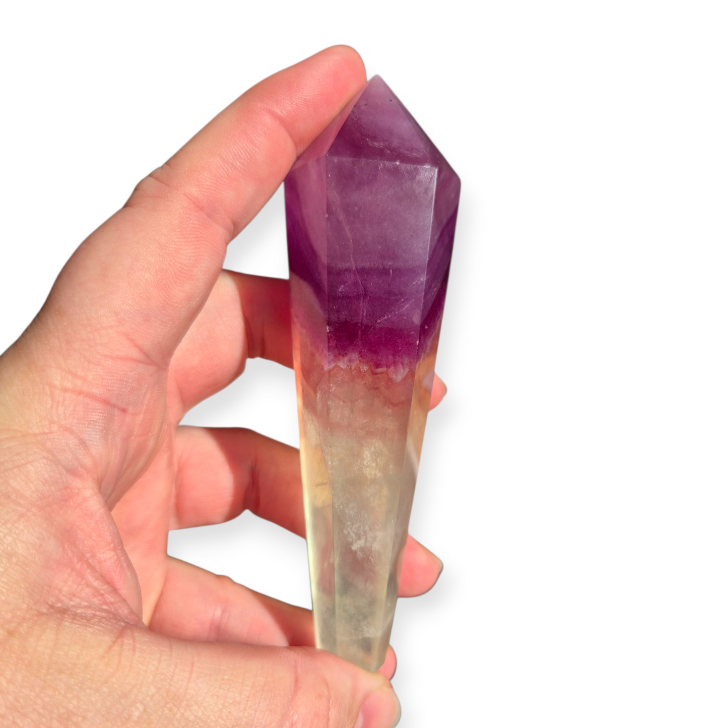 Crystals - Rainbow Fluorite Wand