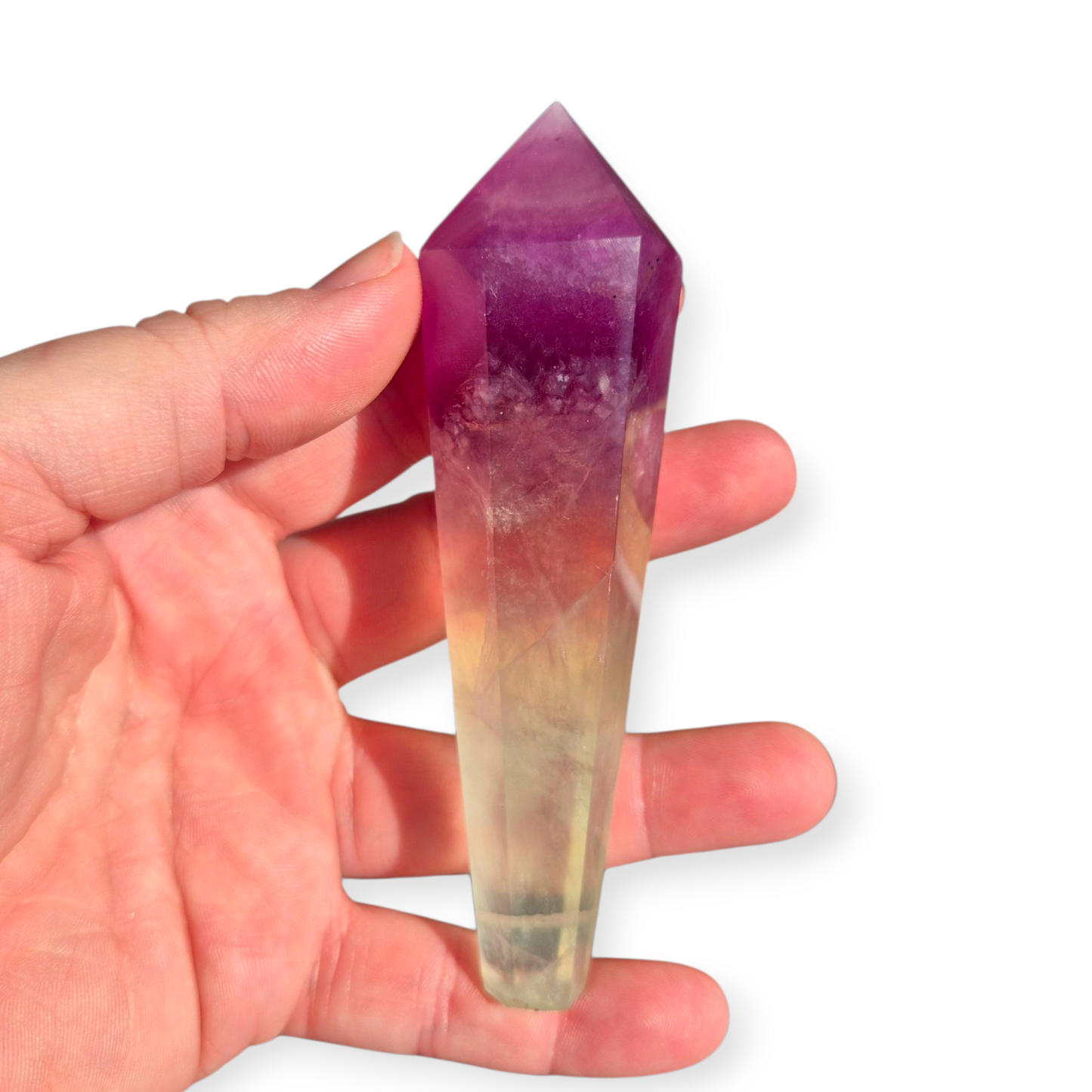 Crystals - Rainbow Fluorite Wand