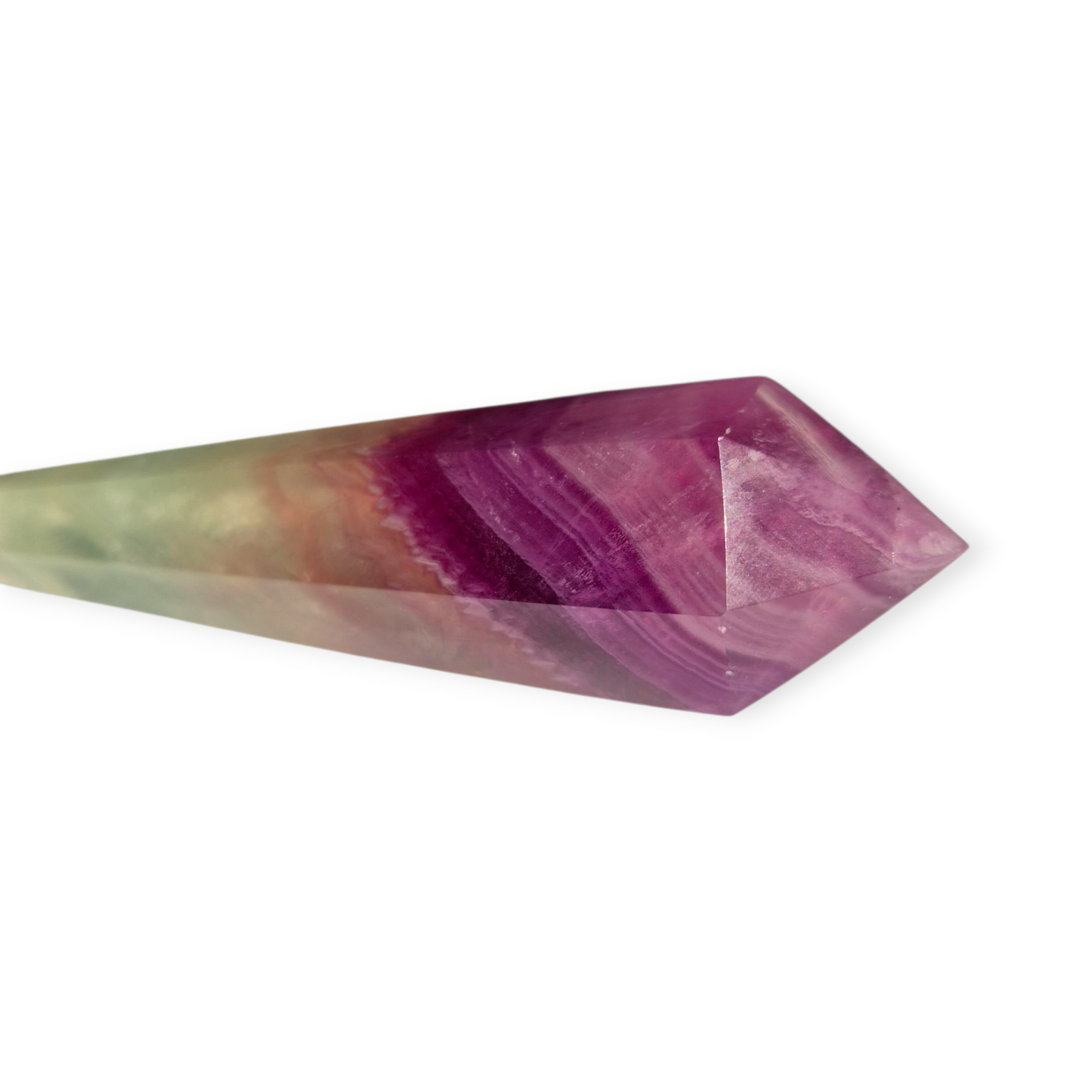 Crystals - Rainbow Fluorite Wand