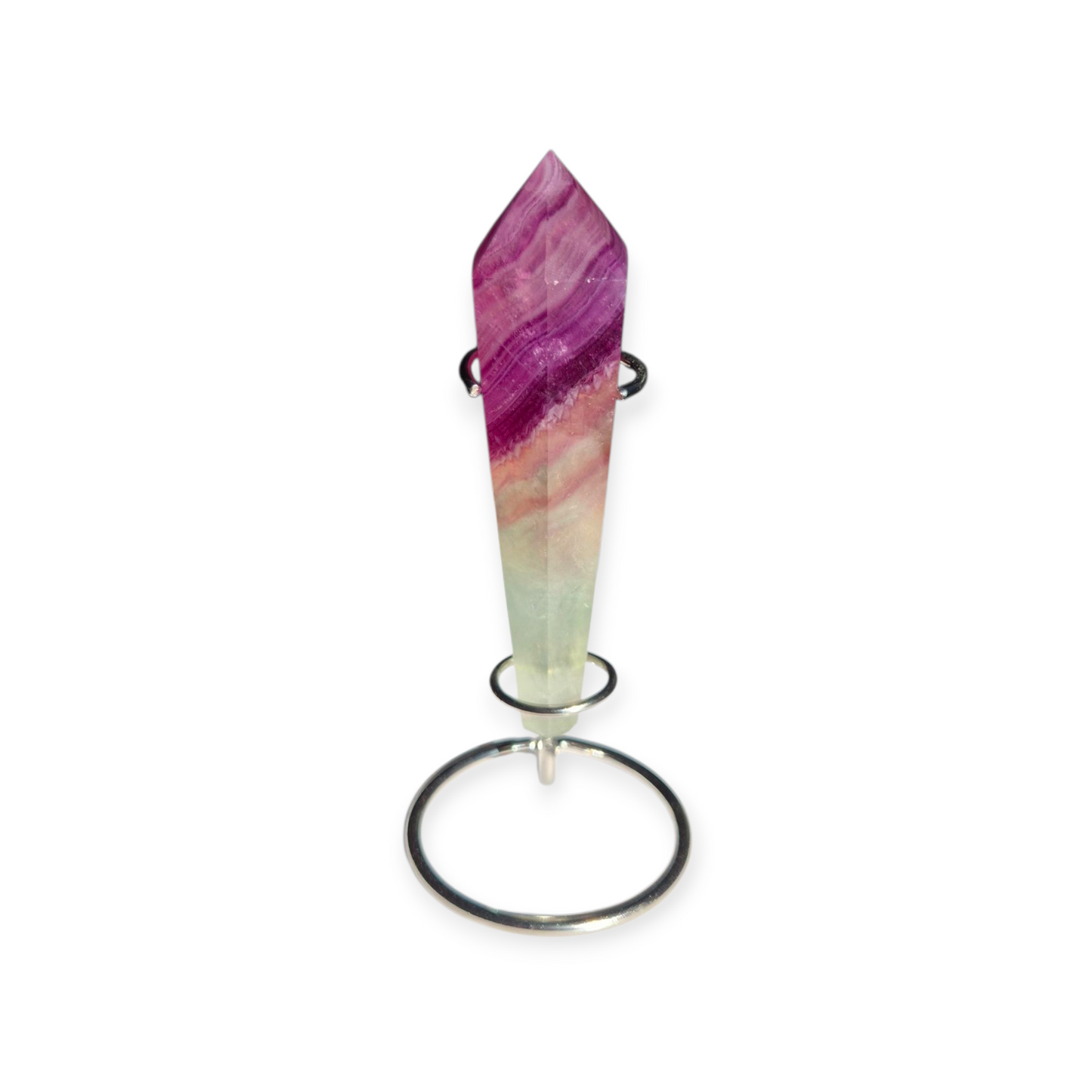 Crystals - Rainbow Fluorite Wand