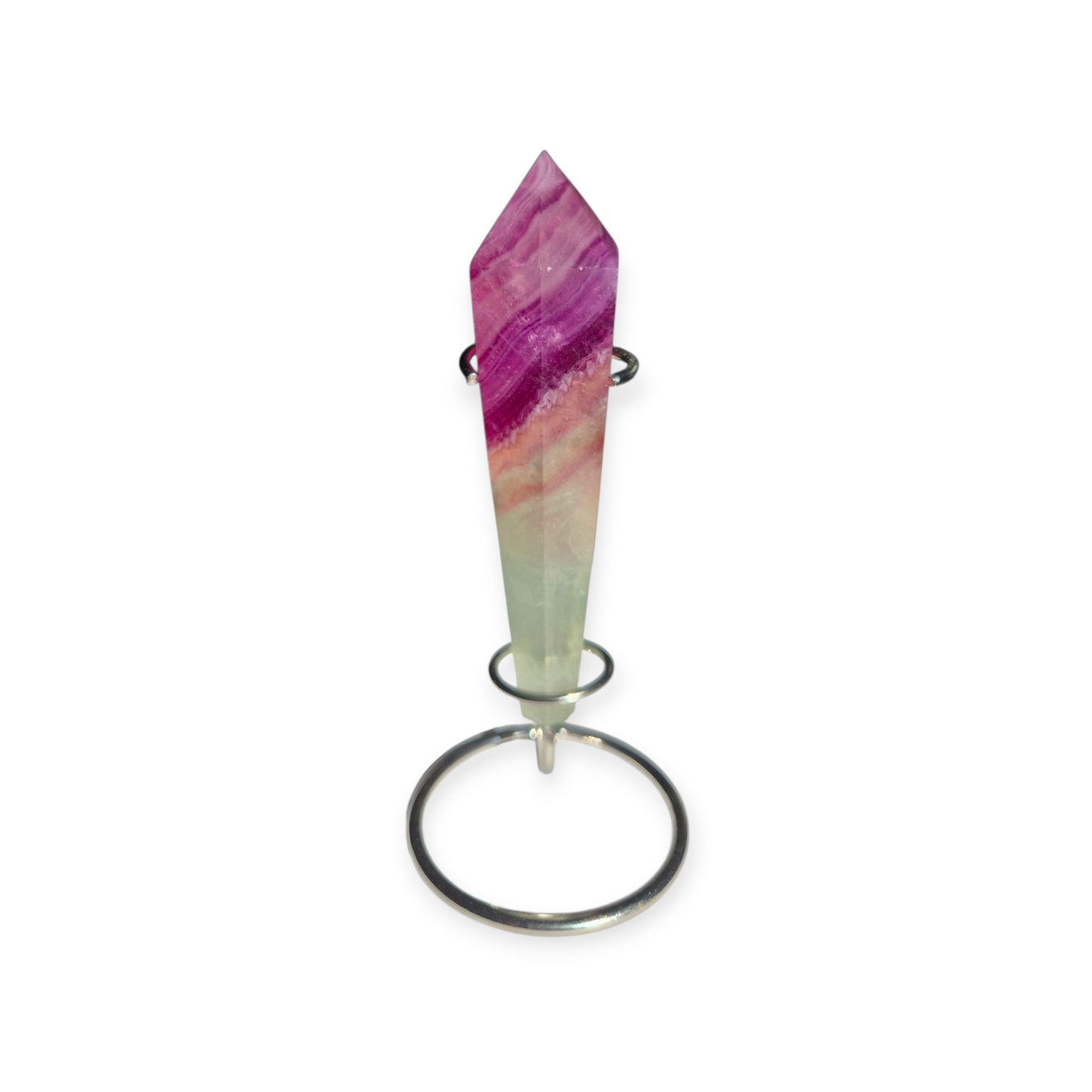 Crystals - Rainbow Fluorite Wand