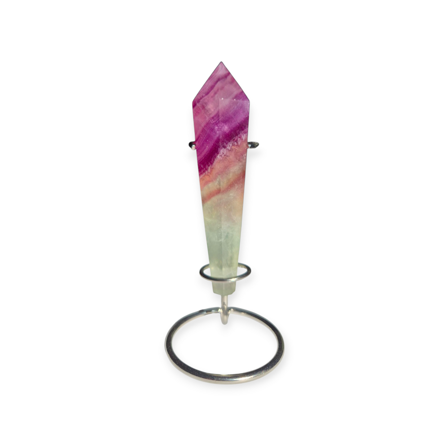 Crystals - Rainbow Fluorite Wand