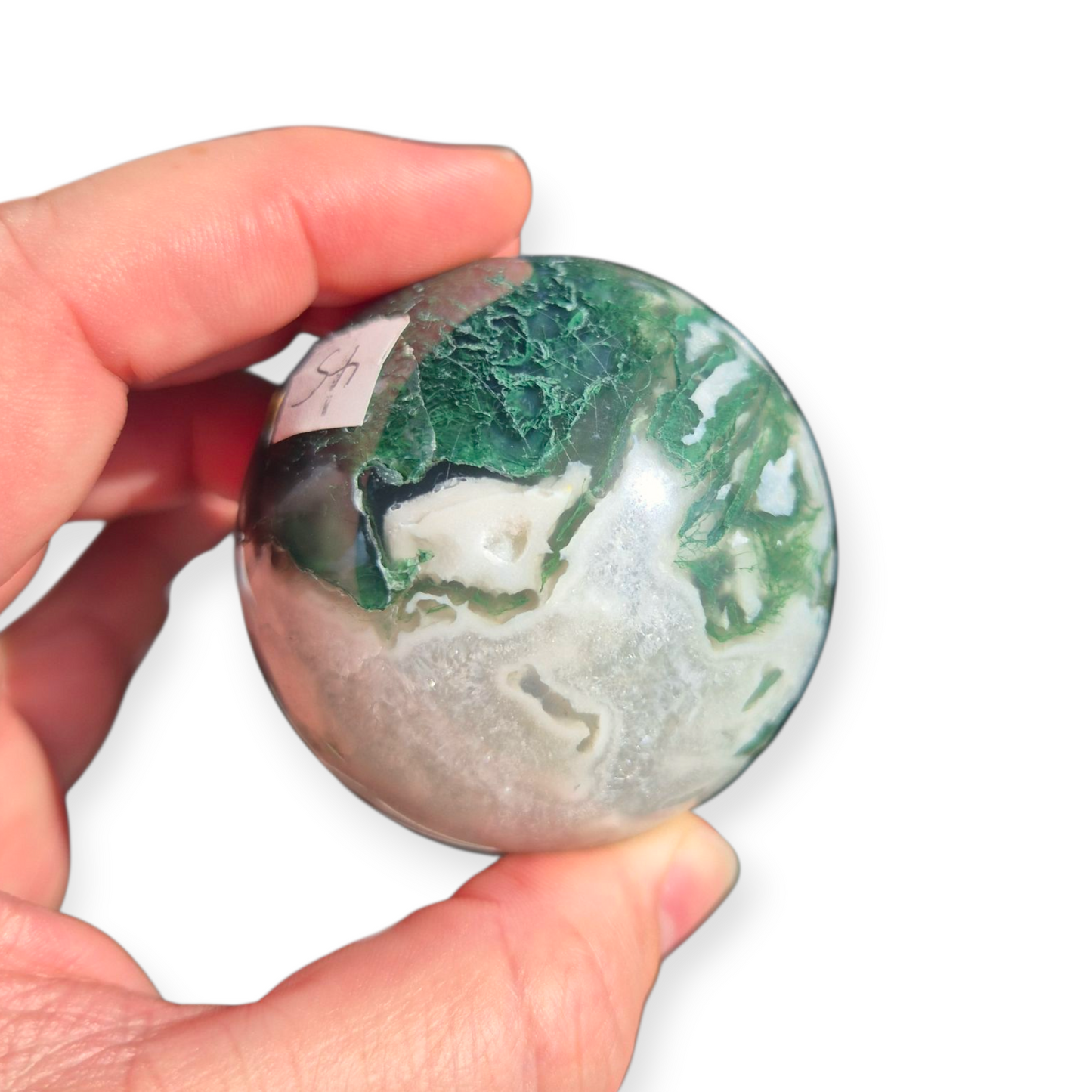 Crystals - Moss Agate Sphere