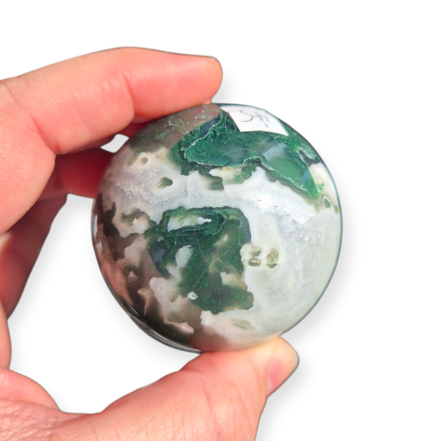 Crystals - Moss Agate Sphere