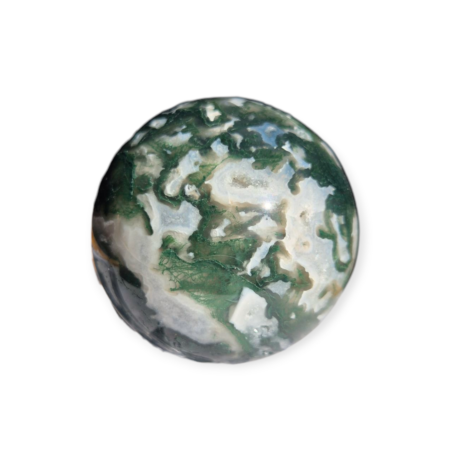 Crystals - Moss Agate Sphere