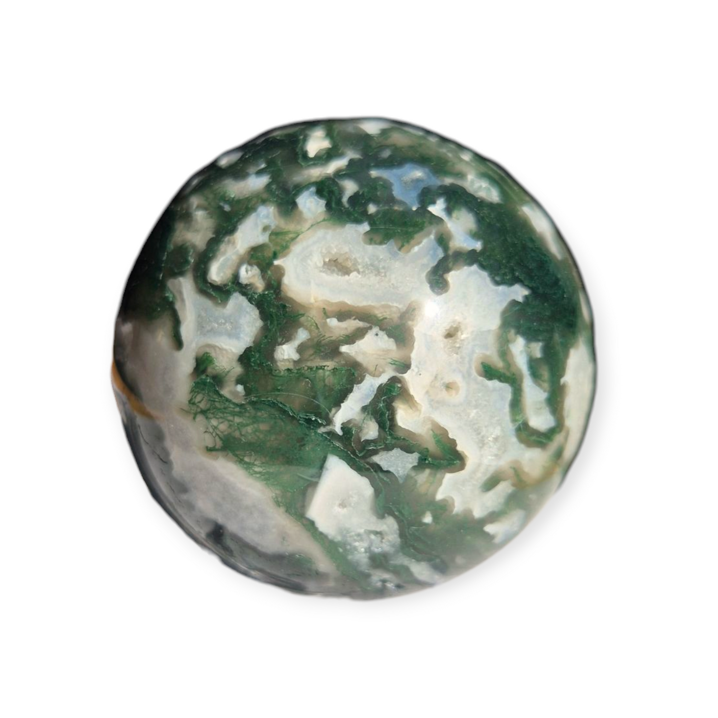 Crystals - Moss Agate Sphere