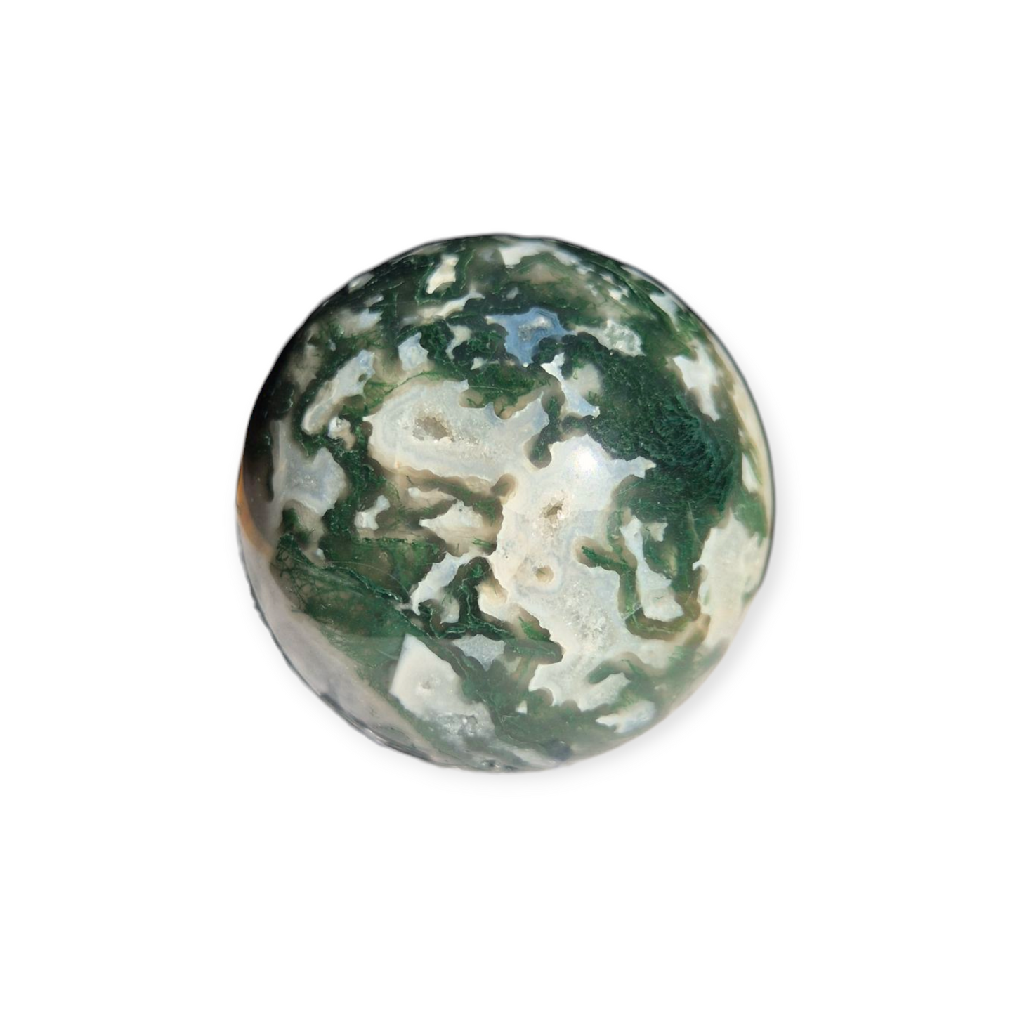 Crystals - Moss Agate Sphere