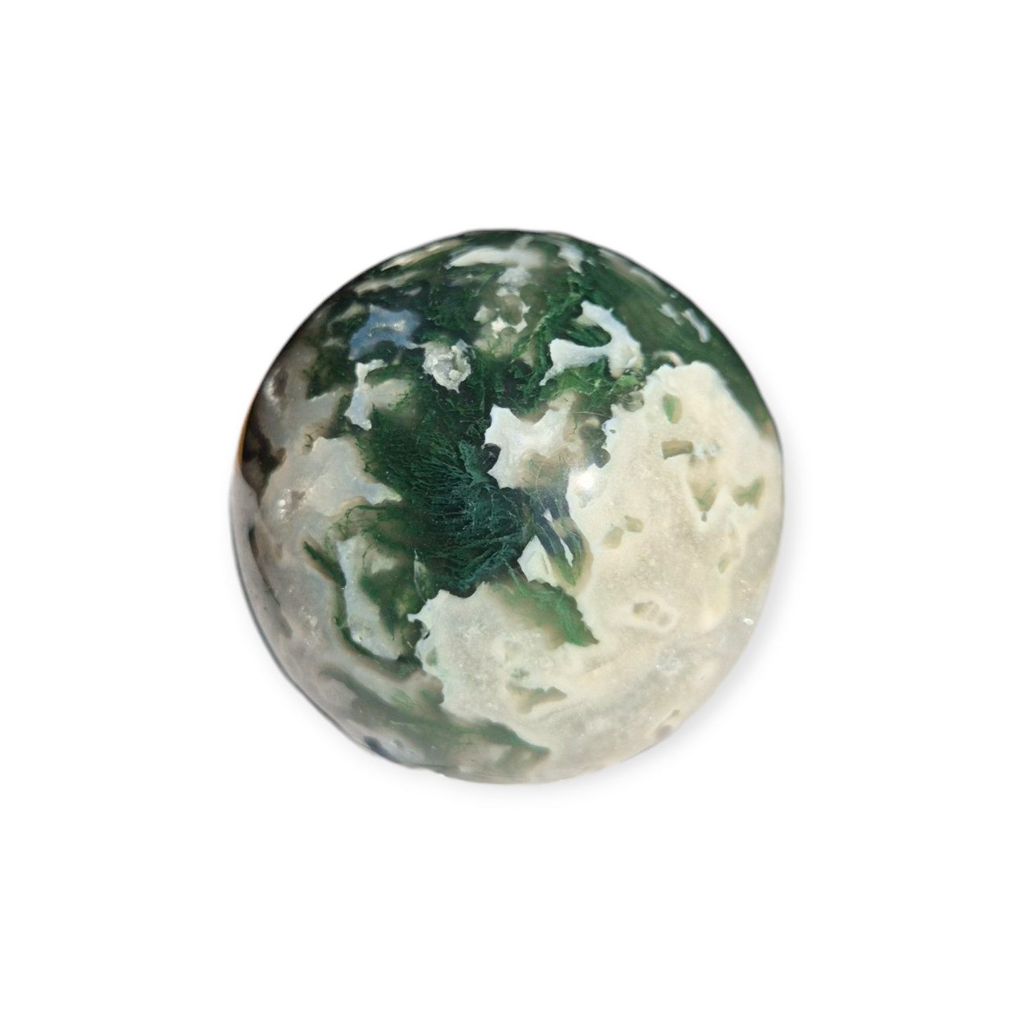 Crystals - Moss Agate Sphere