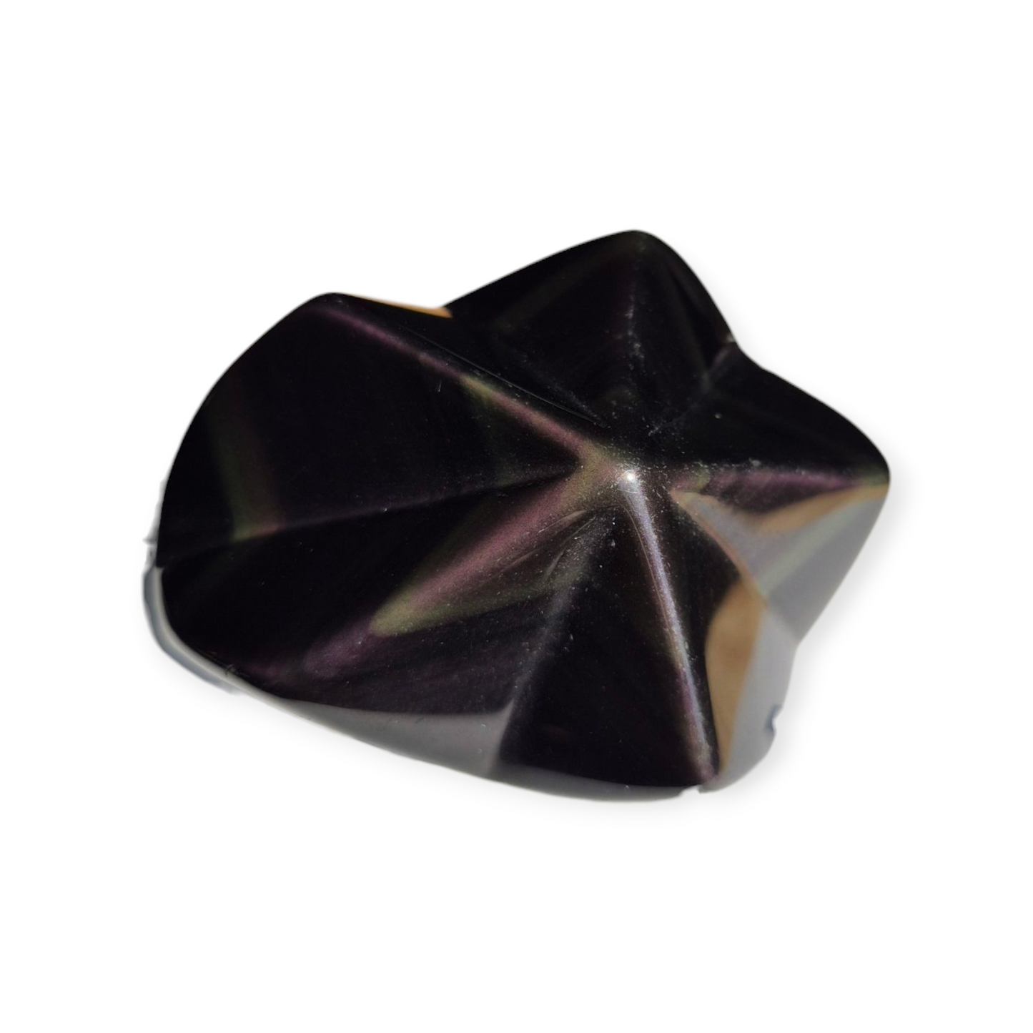 Crystals - Rainbow Obsidian Freeform with Star