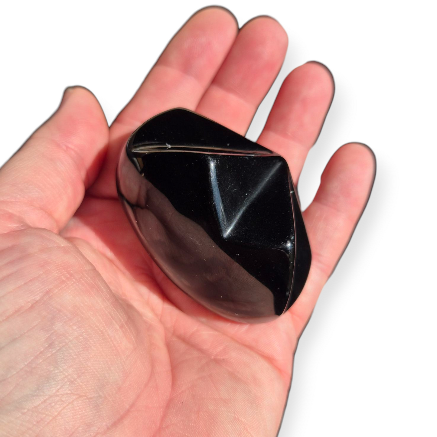 Crystals - Rainbow Obsidian Freeform with Star