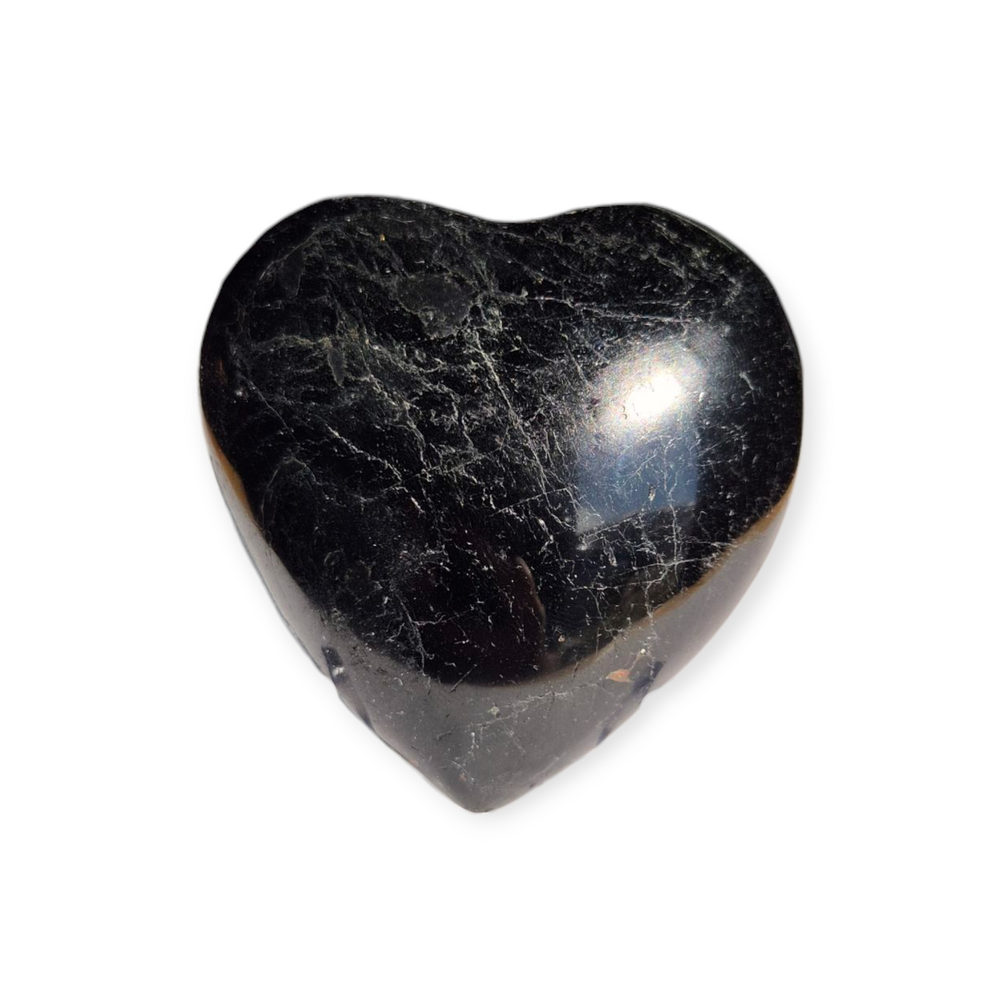 Crystals - Black Tourmaline Polished Heart