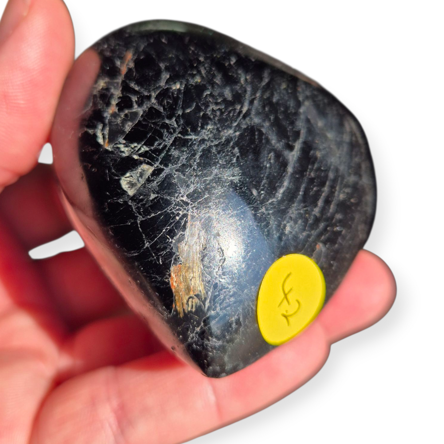 Crystals - Black Tourmaline Polished Heart