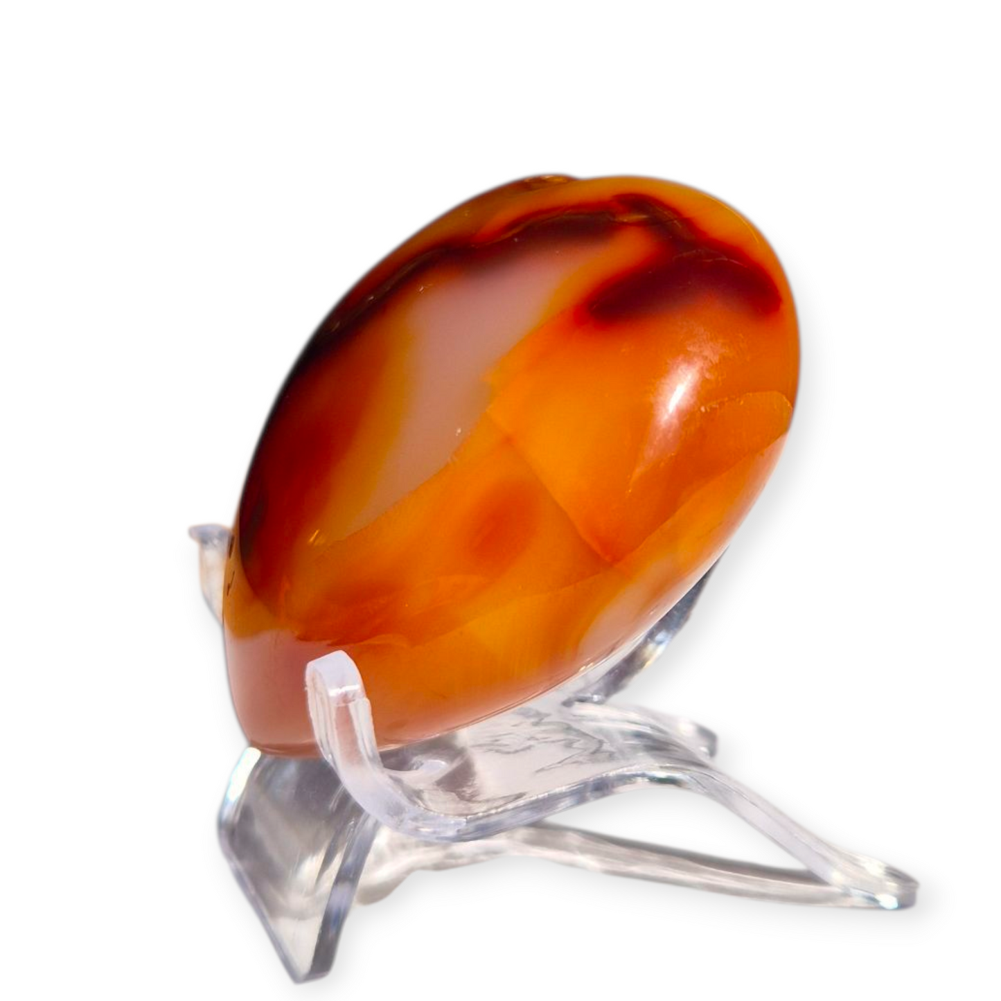 Crystals - Carnelian Polished Heart