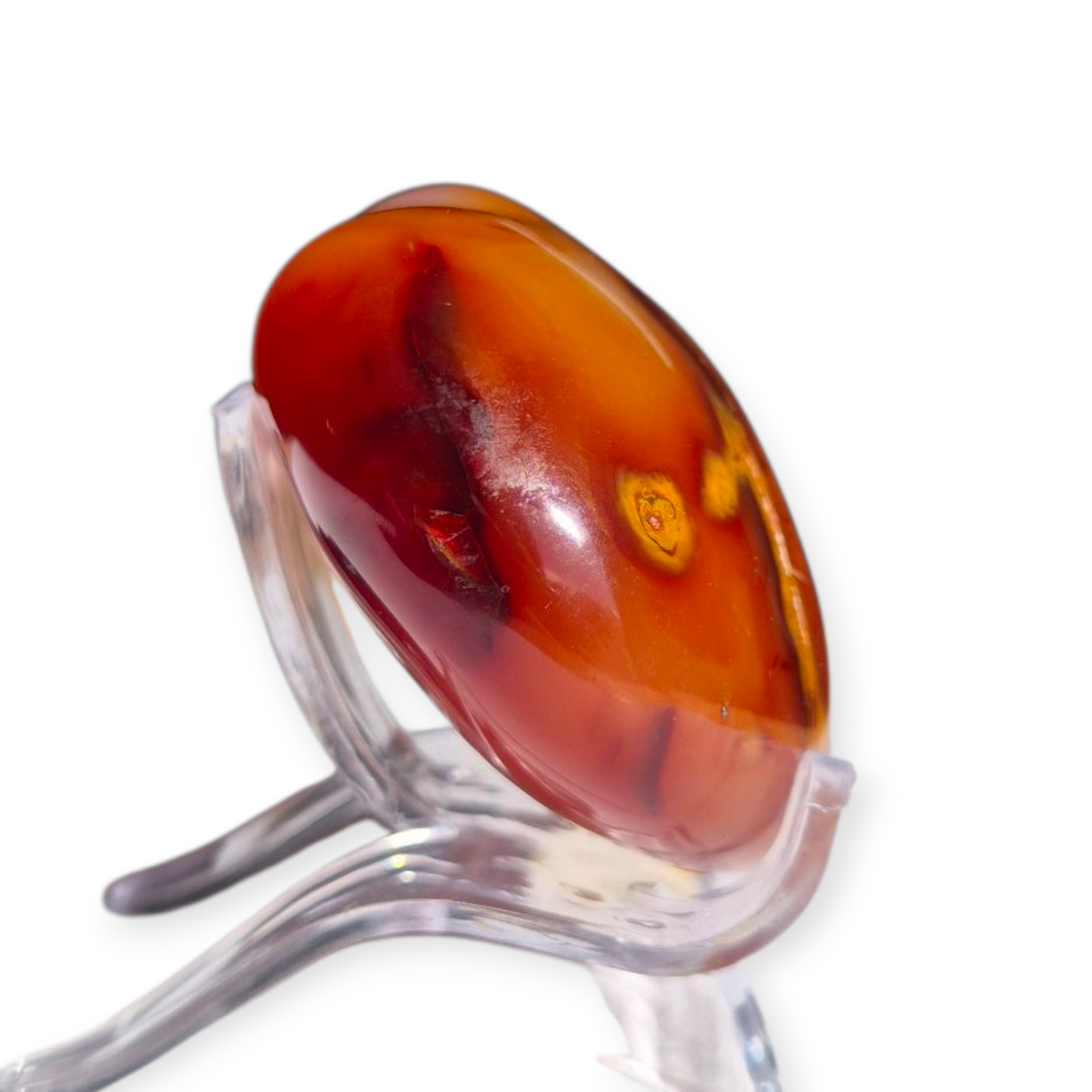Crystals - Carnelian Polished Heart
